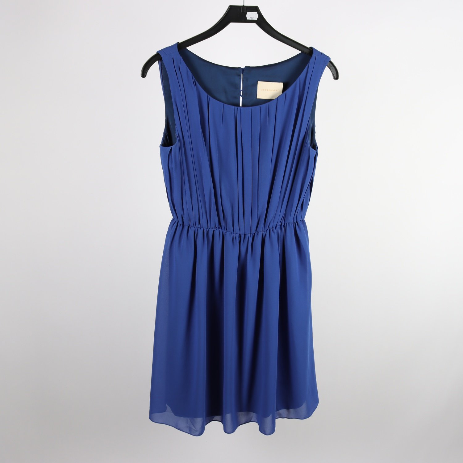 Klänning, Zetterberg, blå, stl. 40