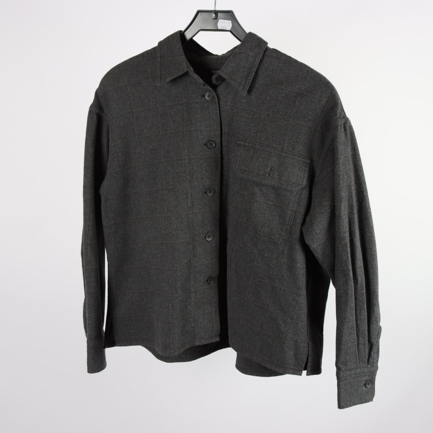 Overshirt, Uniqlo, grå, stl. XS