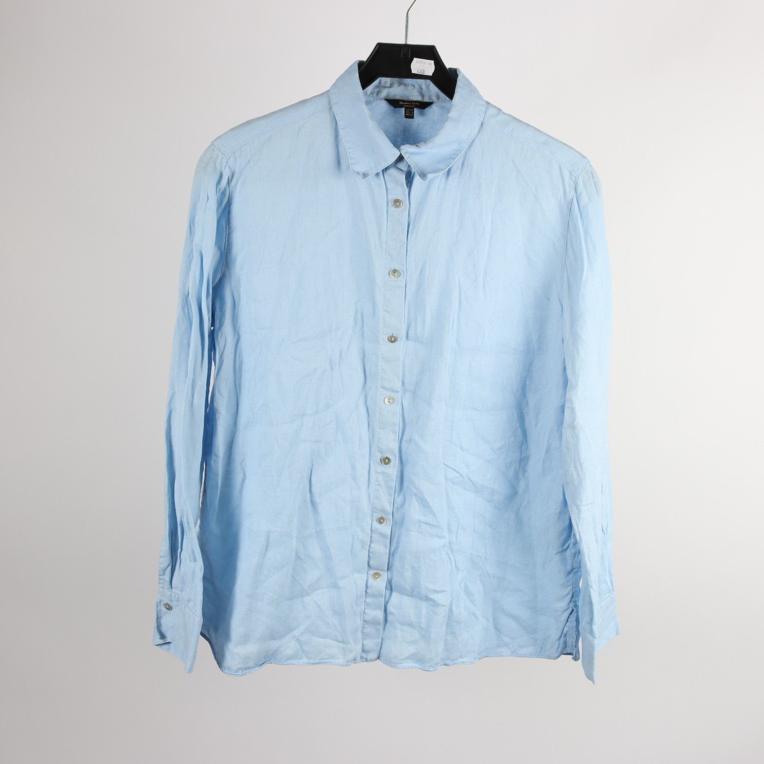 Blus, Massimo Dutti, blå, stl. 40