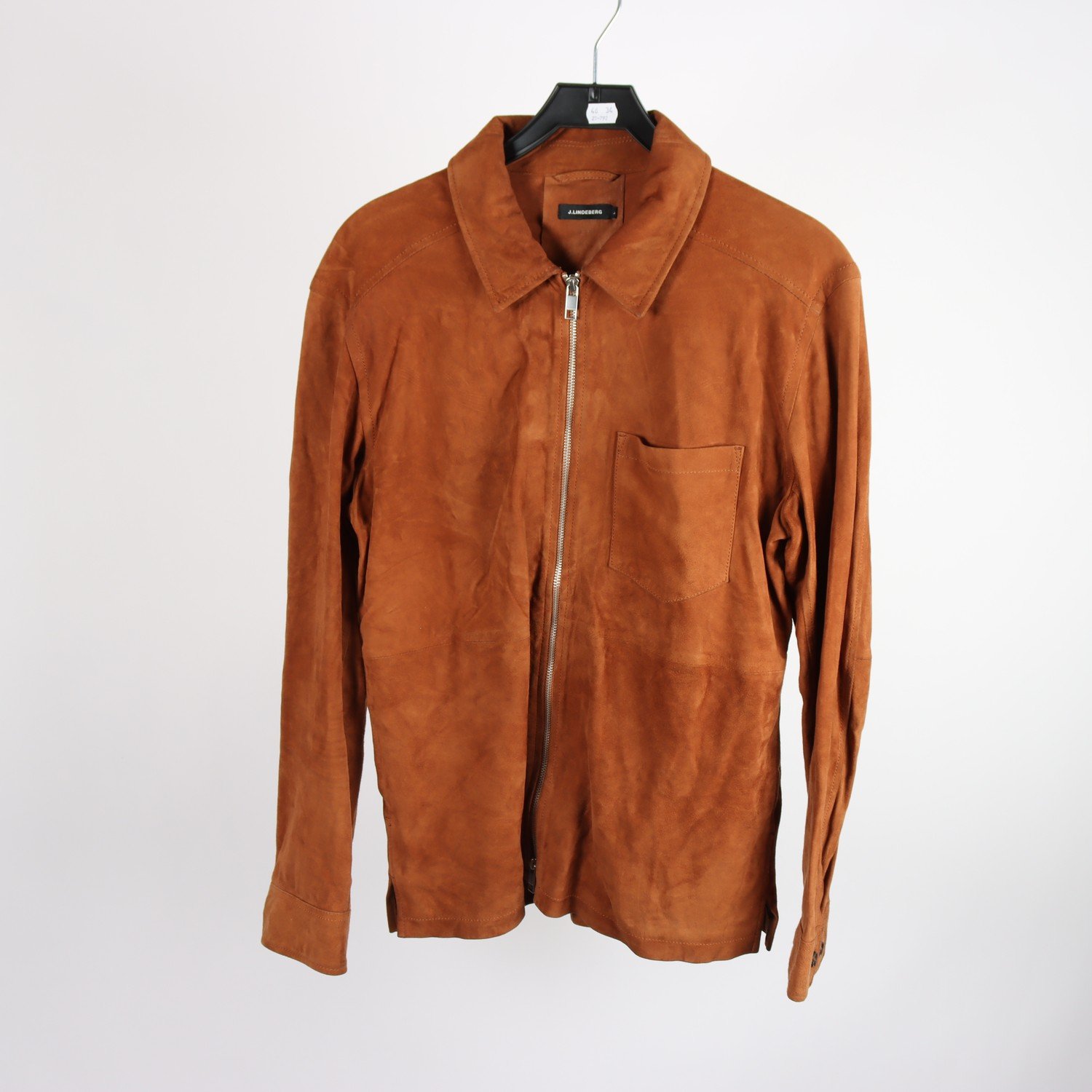 Skjorta, J. Lindeberg, 100% läder, stl. L