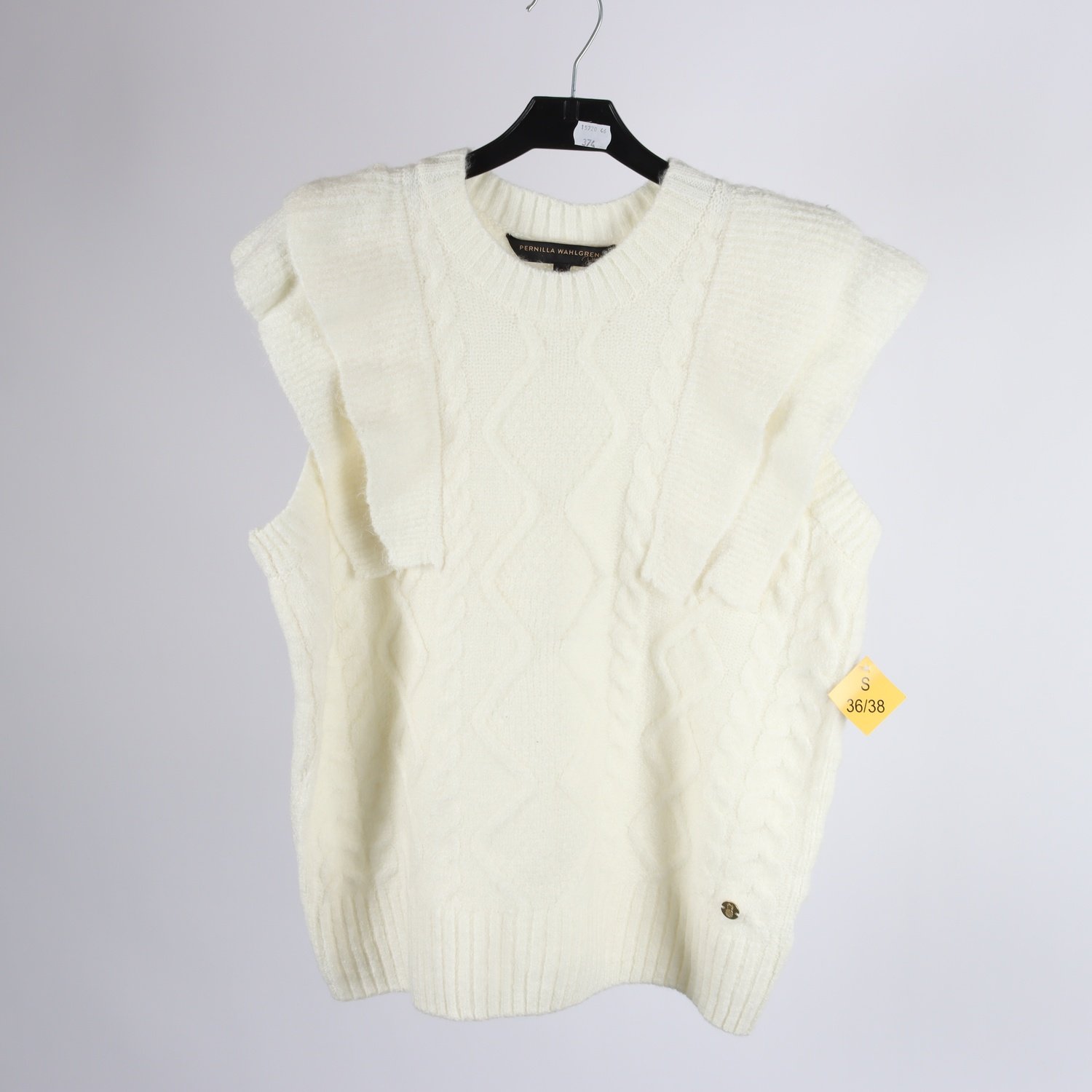 Väst, Pernilla Wahlgren, vit, stl. S