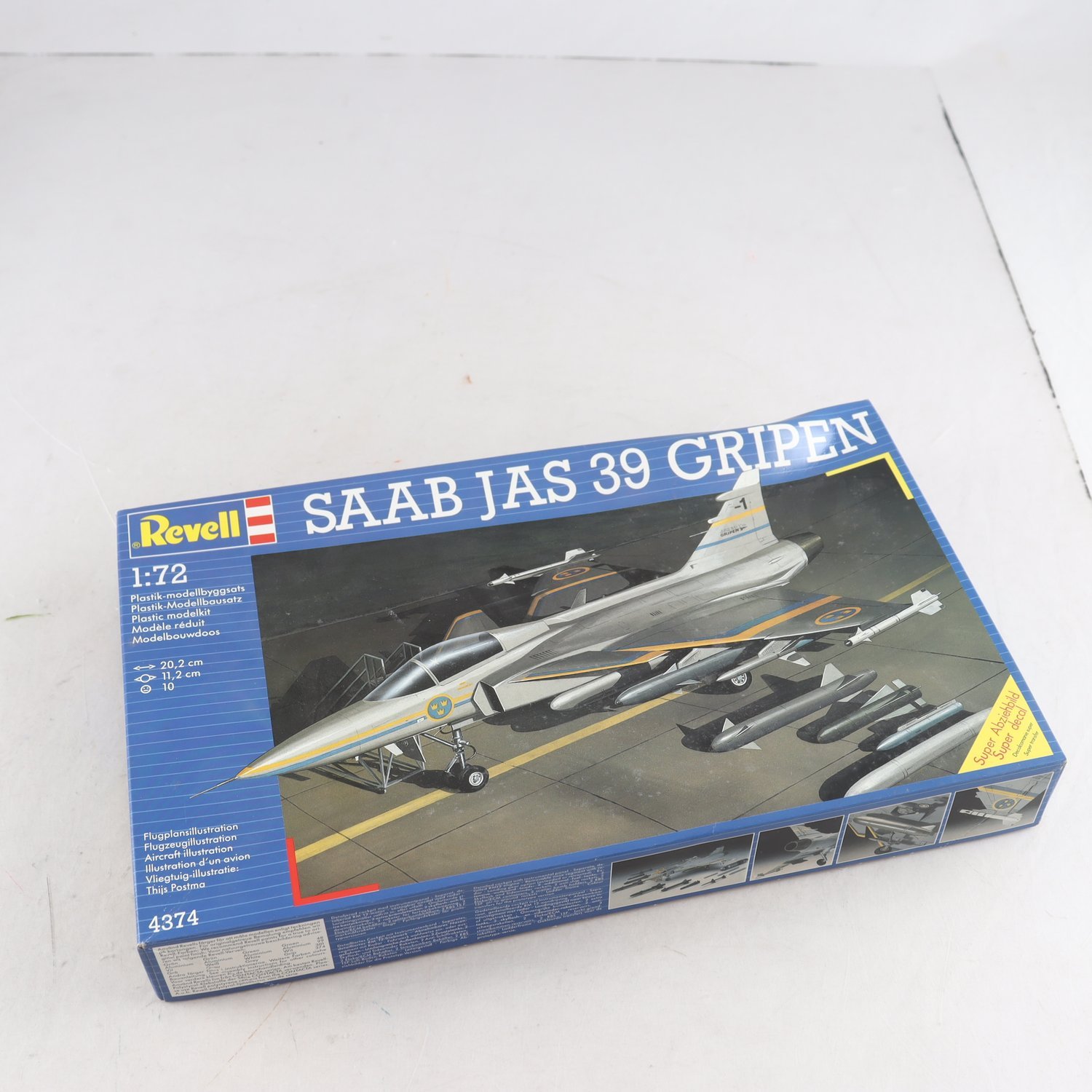 Byggsats, Saab jas, 39 gripen, revell.