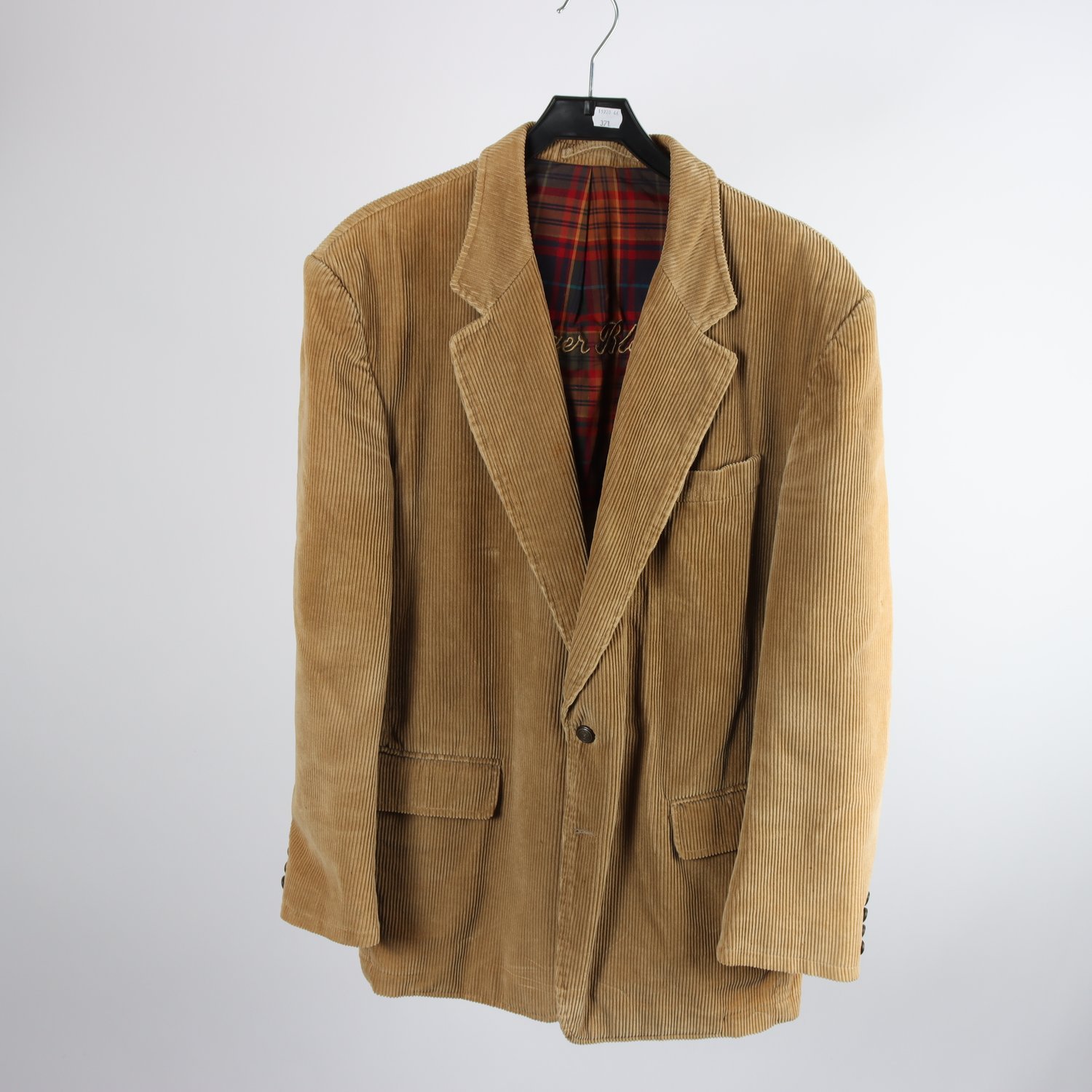 Manchesterkavaj, Gant, brunbeige, stl. 50/52