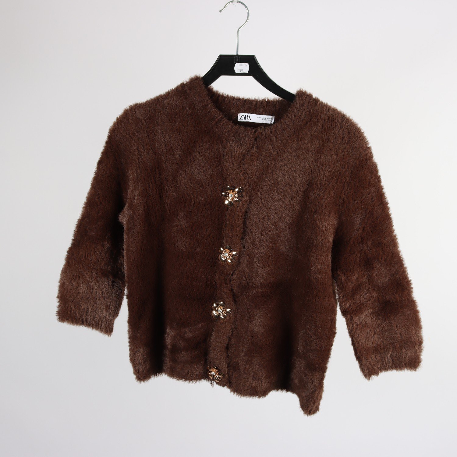 Kofta, Zara, brun, stl. M