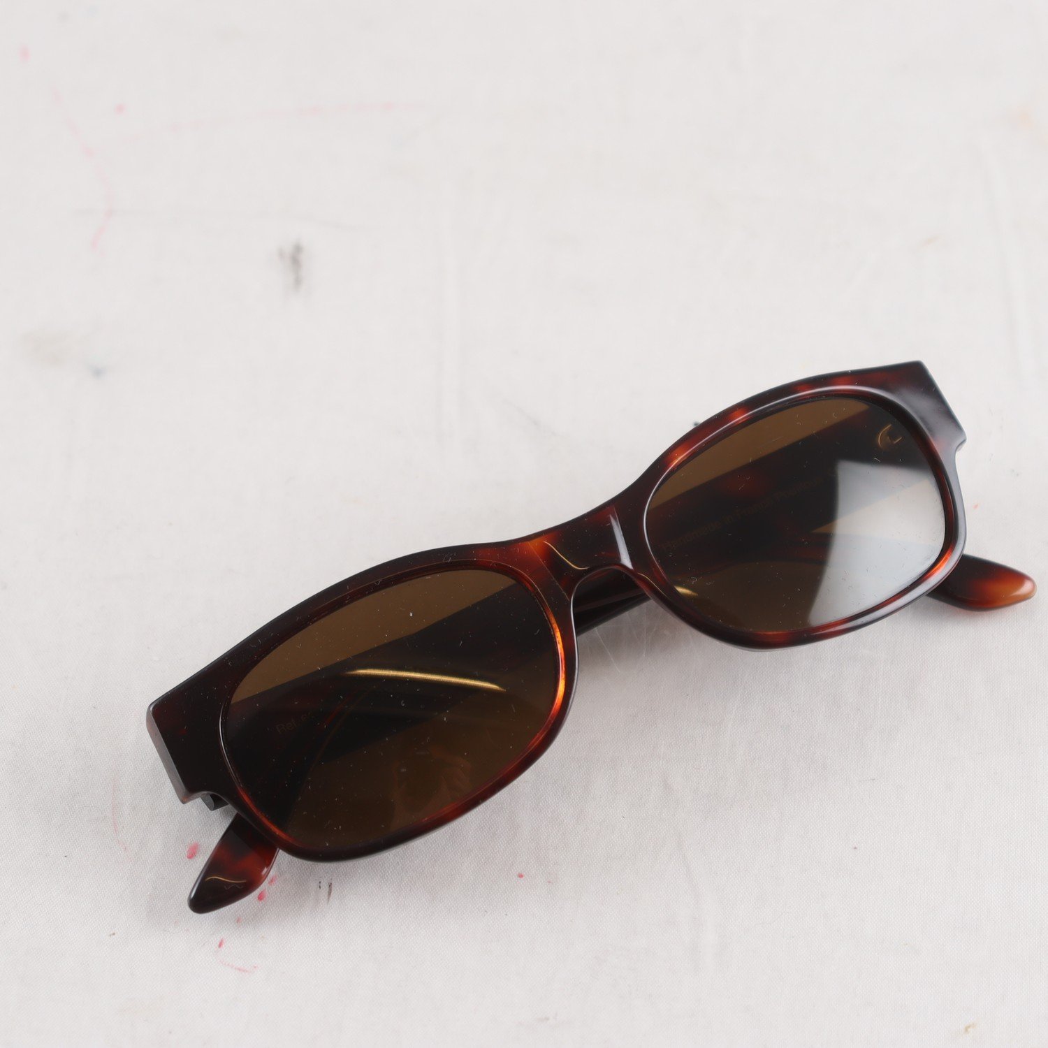 Solglasögon, acetat, Vuarnet, bruna