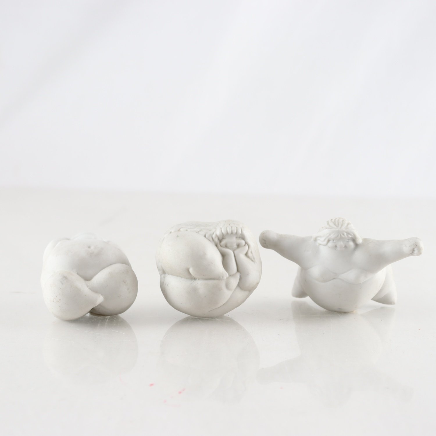 Figuriner, porslin, Ricardo Mesa, 3 st