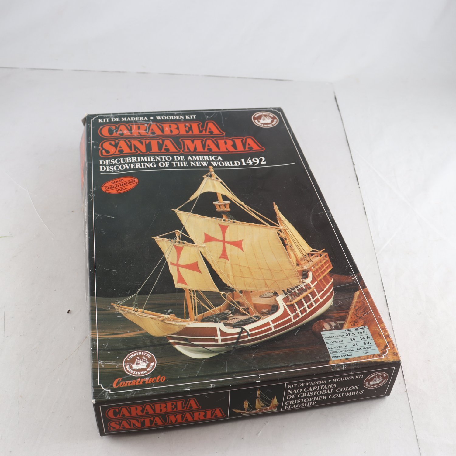 Byggsats, Carabela santa maria, fartyg. Samfraktas ej.