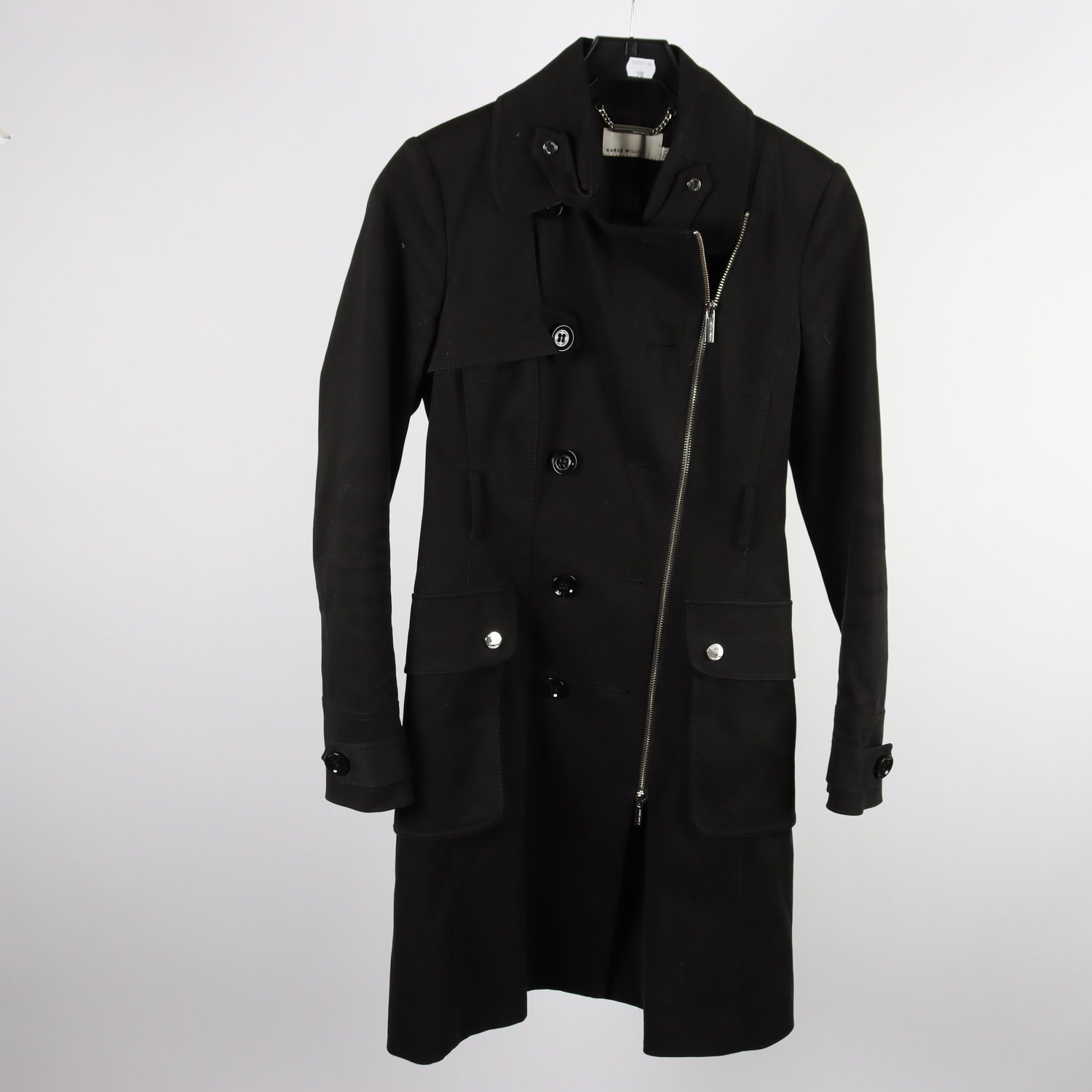 Kappa, Karen Millen, svart, stl. 38