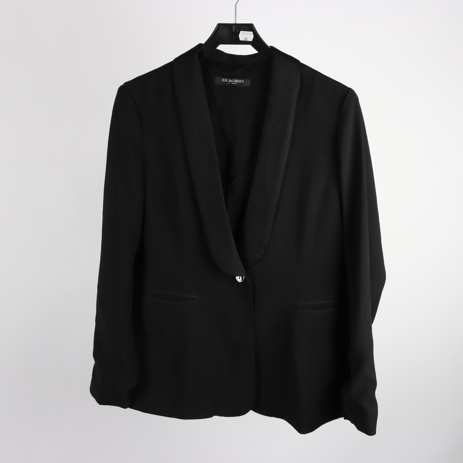 Kavaj, Ilse Jacobsen, svart, stl. S/M