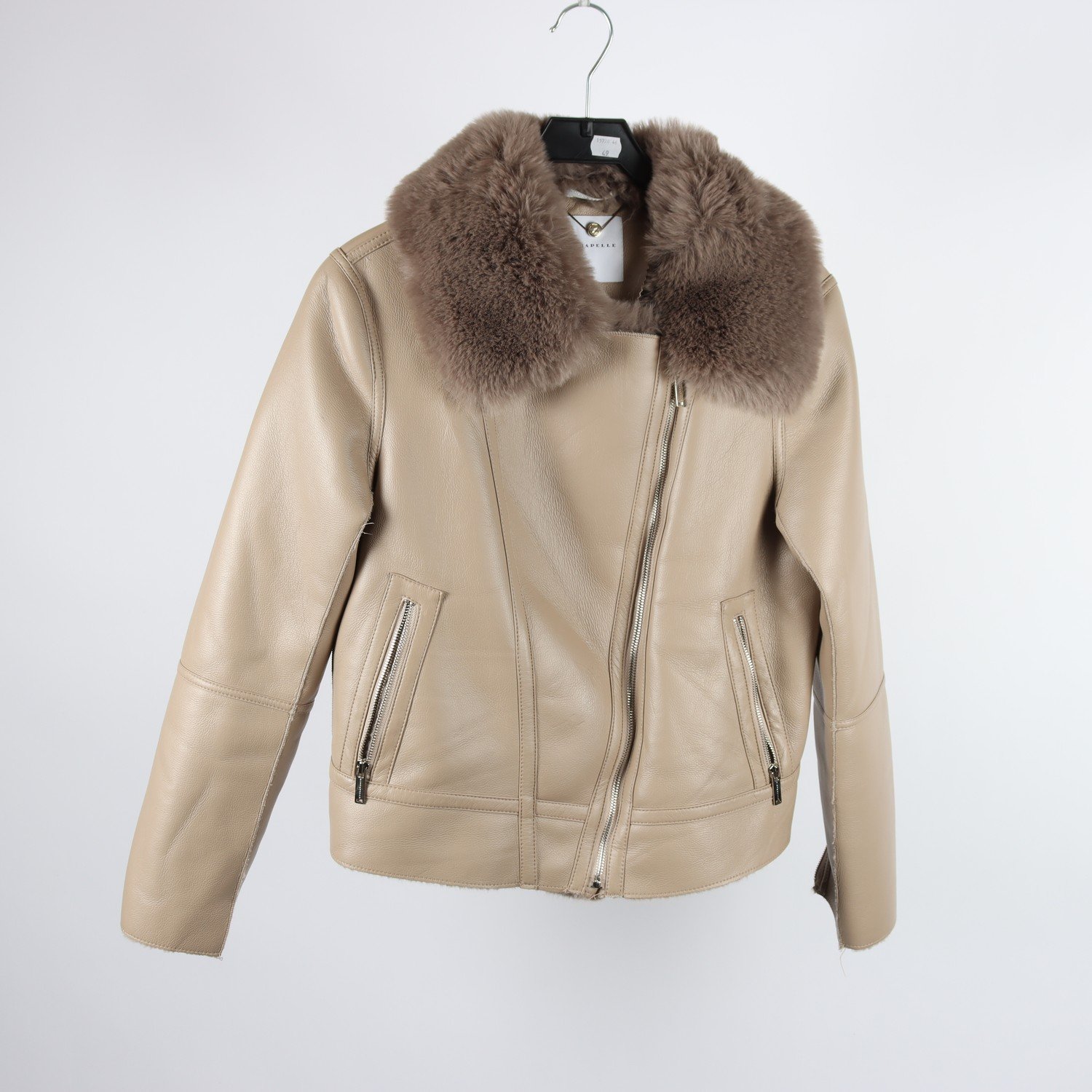 Jacka, Rino & Pelle, beige, stl. 38