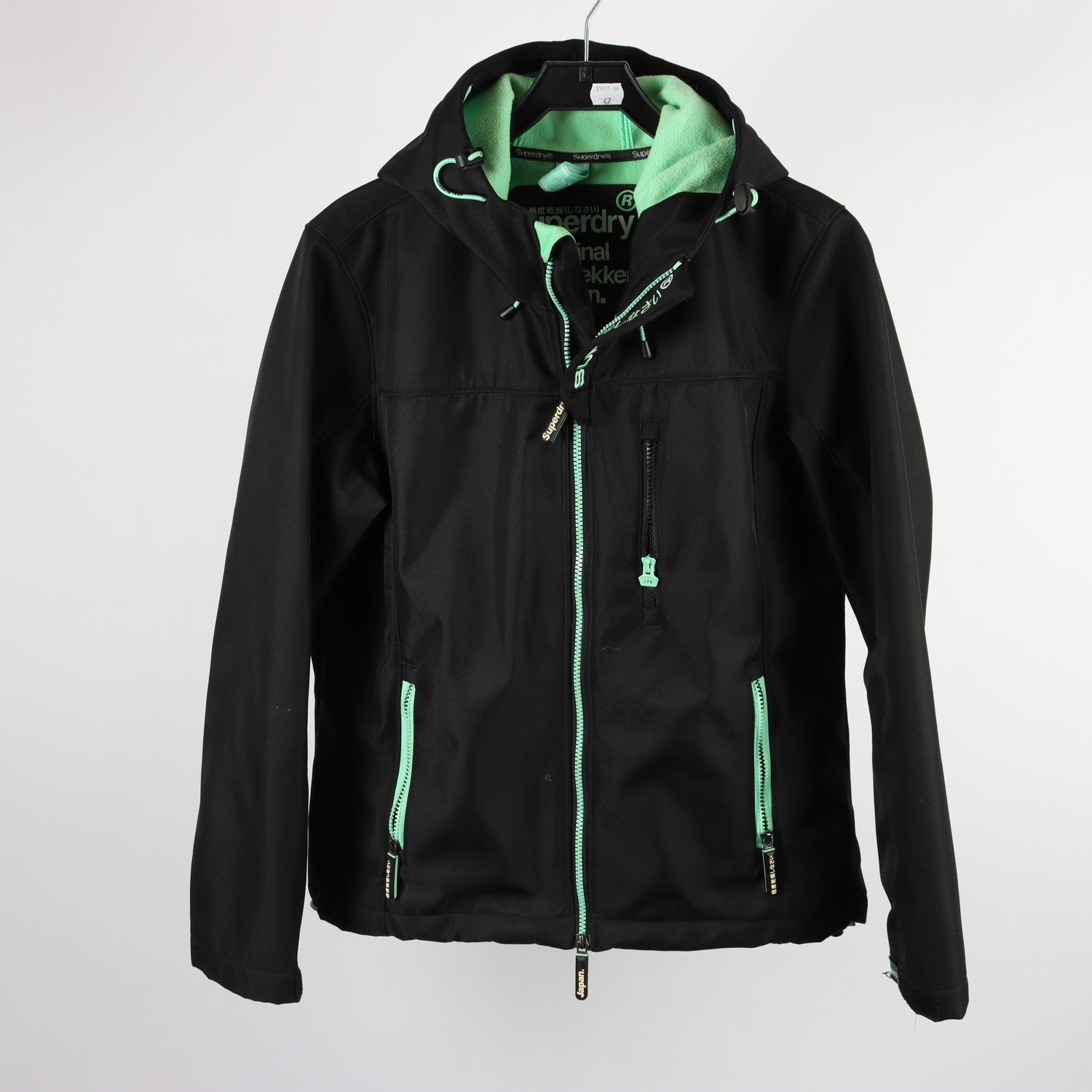 Jacka, Superdry, svart, stl. XL