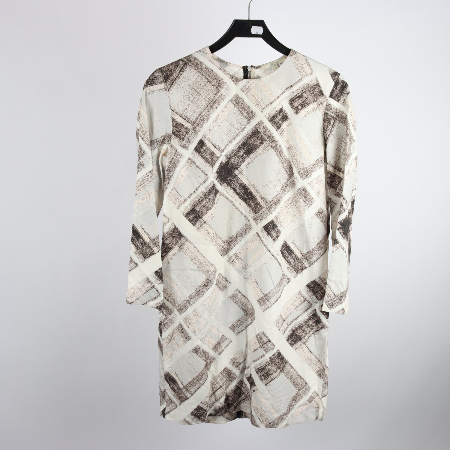 Klänning, Dagmar, mönstrad, stl. 36