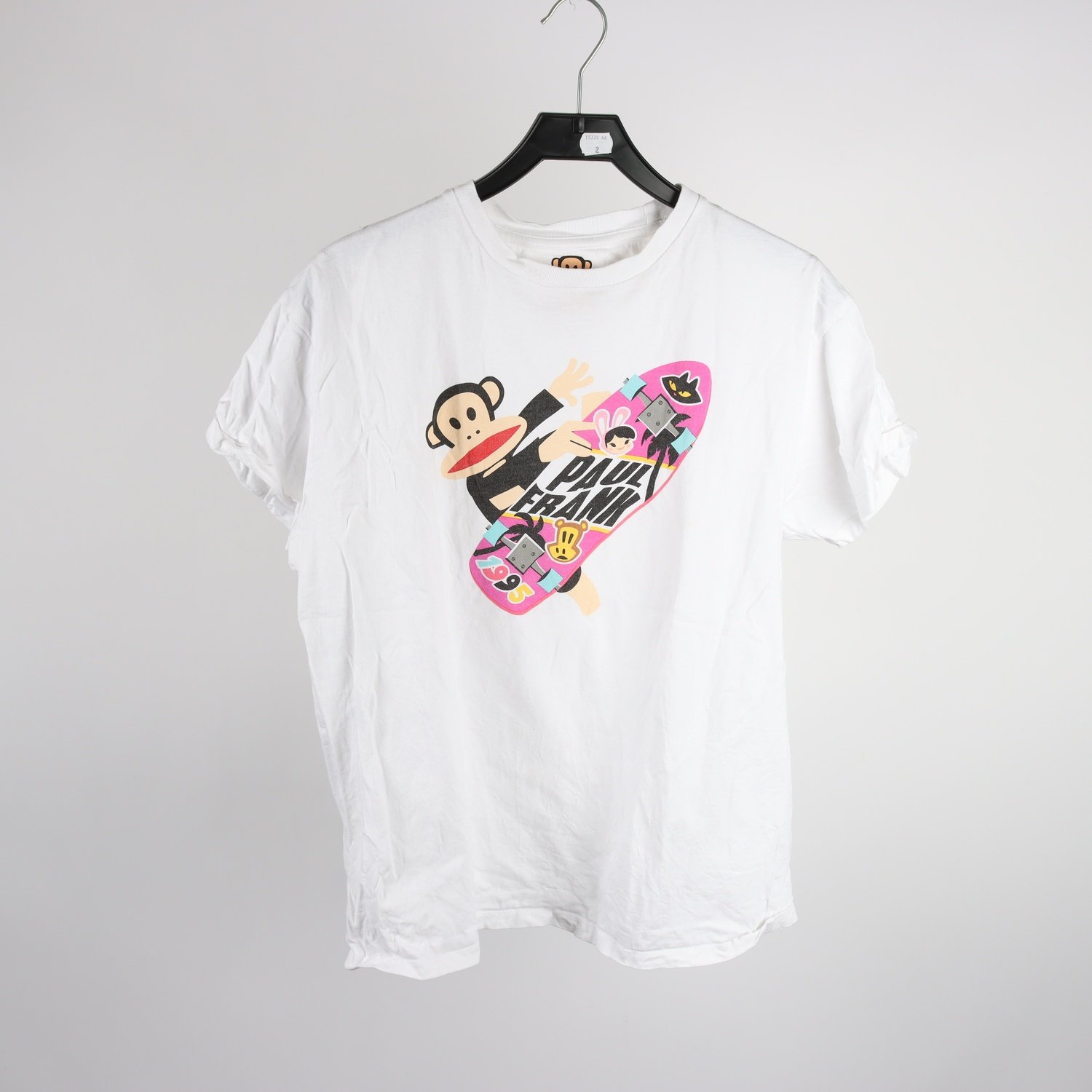 T-shirt, Paul Frank, vit, stl. S