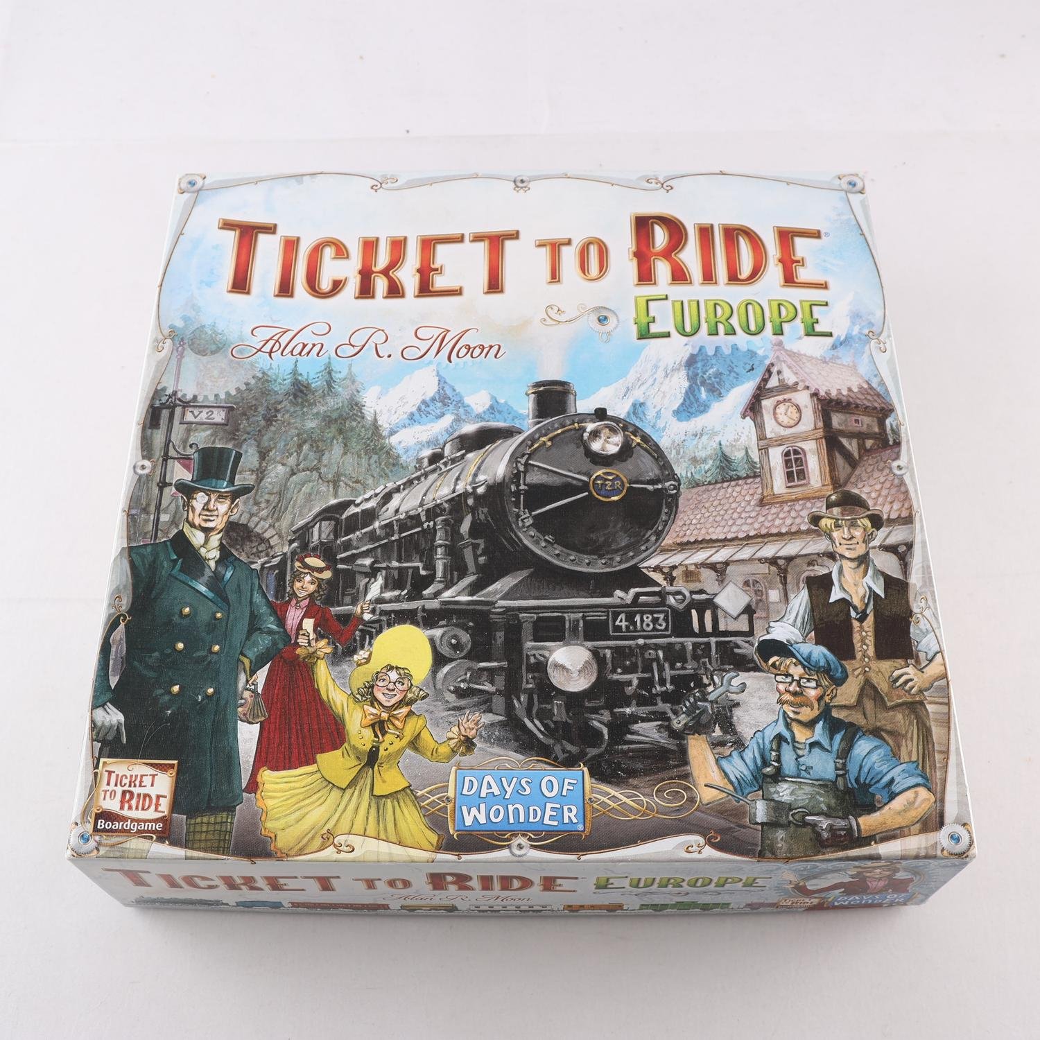 Spel, Ticket to ride europe,