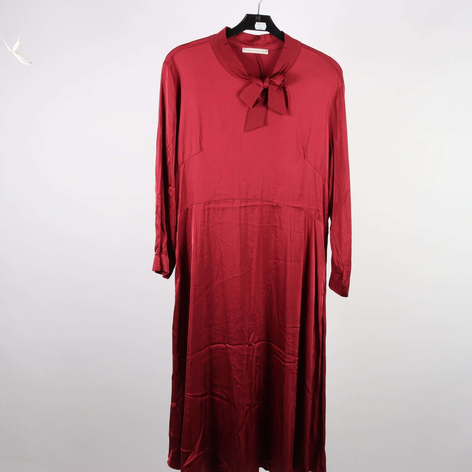 Klänning, Stockholms Klänningsfabrik, vinröd, stl. ca. S