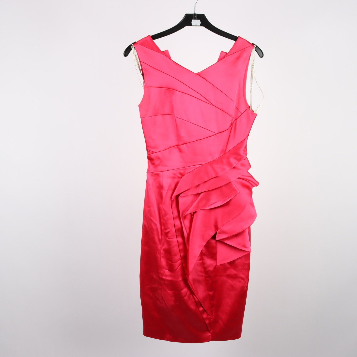 Klänning, Karen Millen, hallonröd, stl. ca. XXS