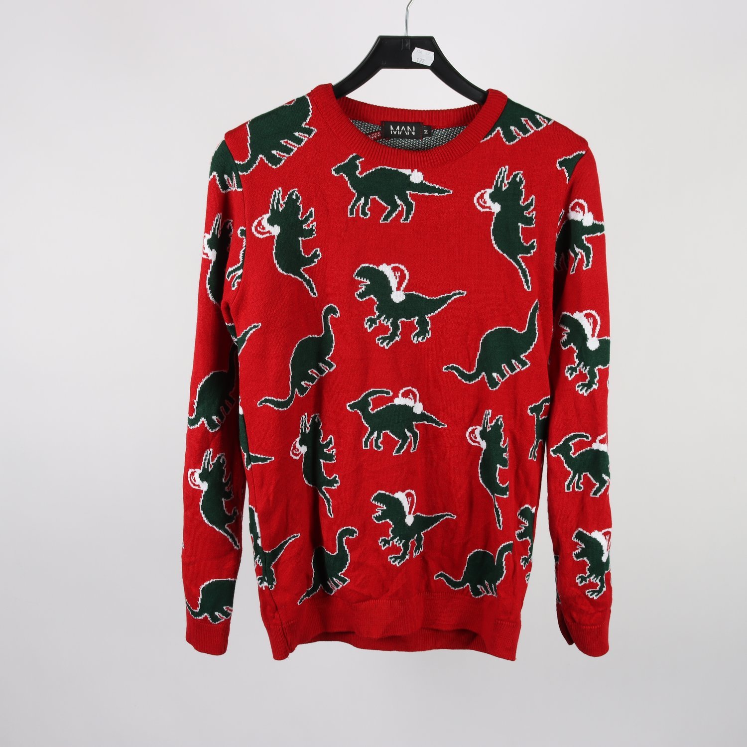 Jultröja, MAN, röd, stl. M