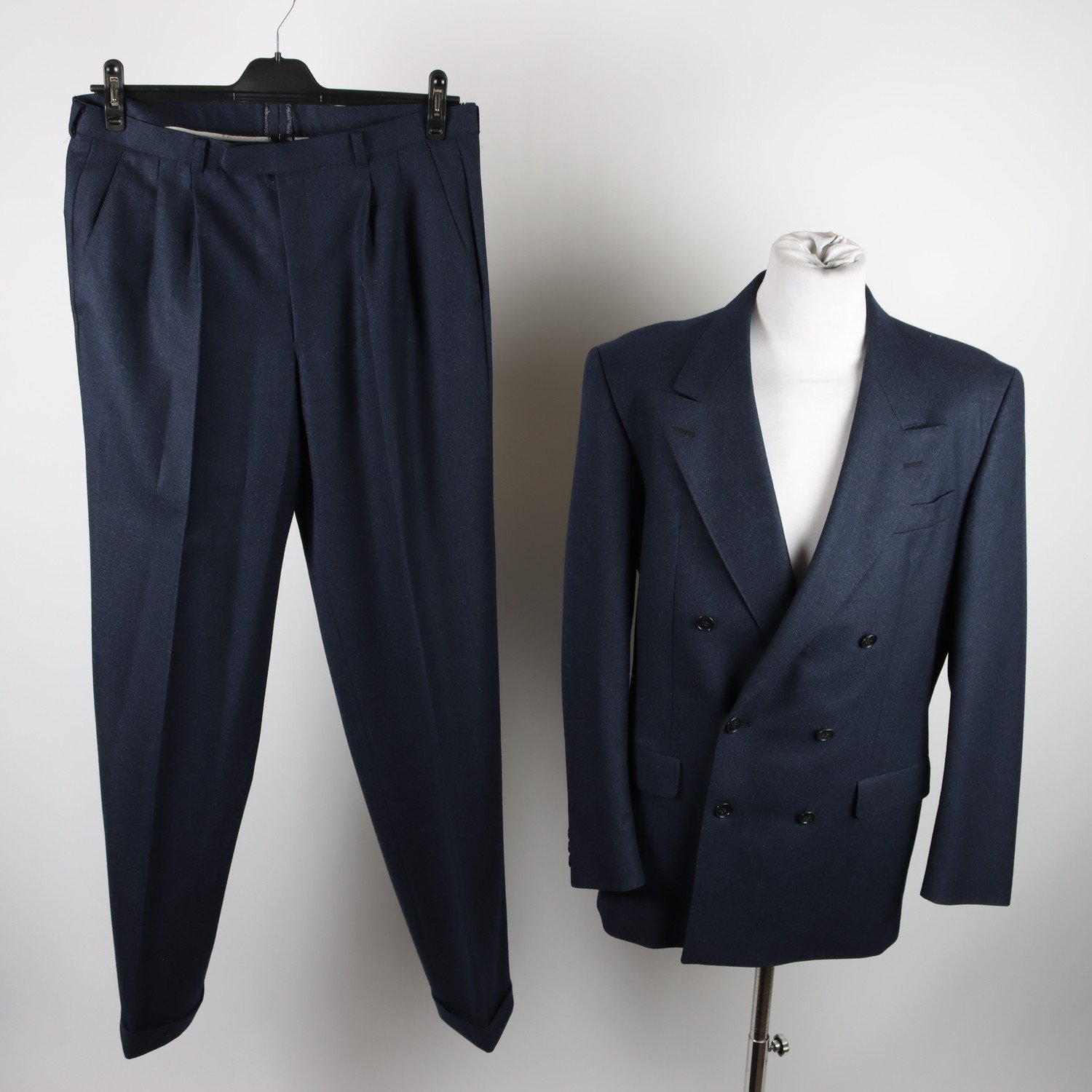 Kostym, Tiger of Sweden, blå, ull, stl. 50