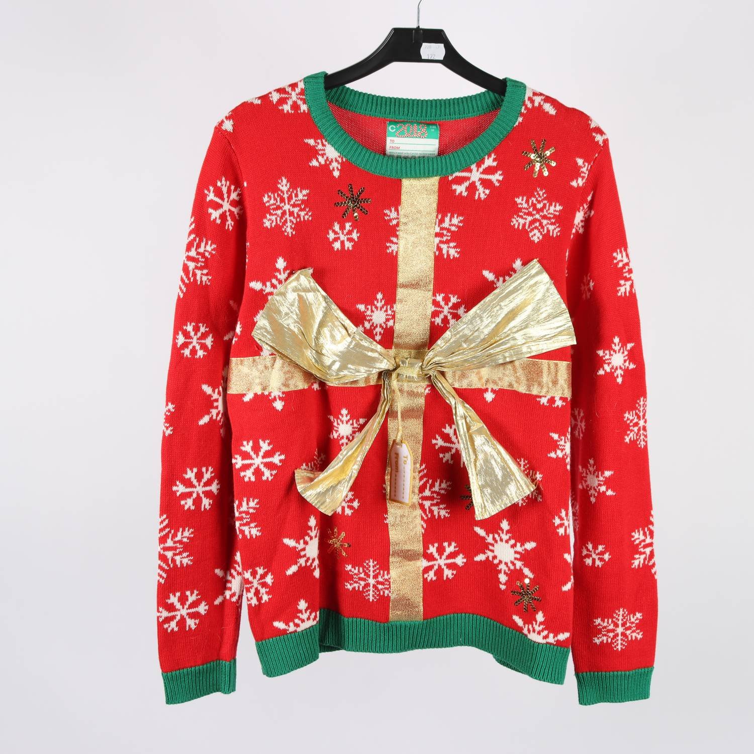 Jultröja, Cubus, röd, stl. M