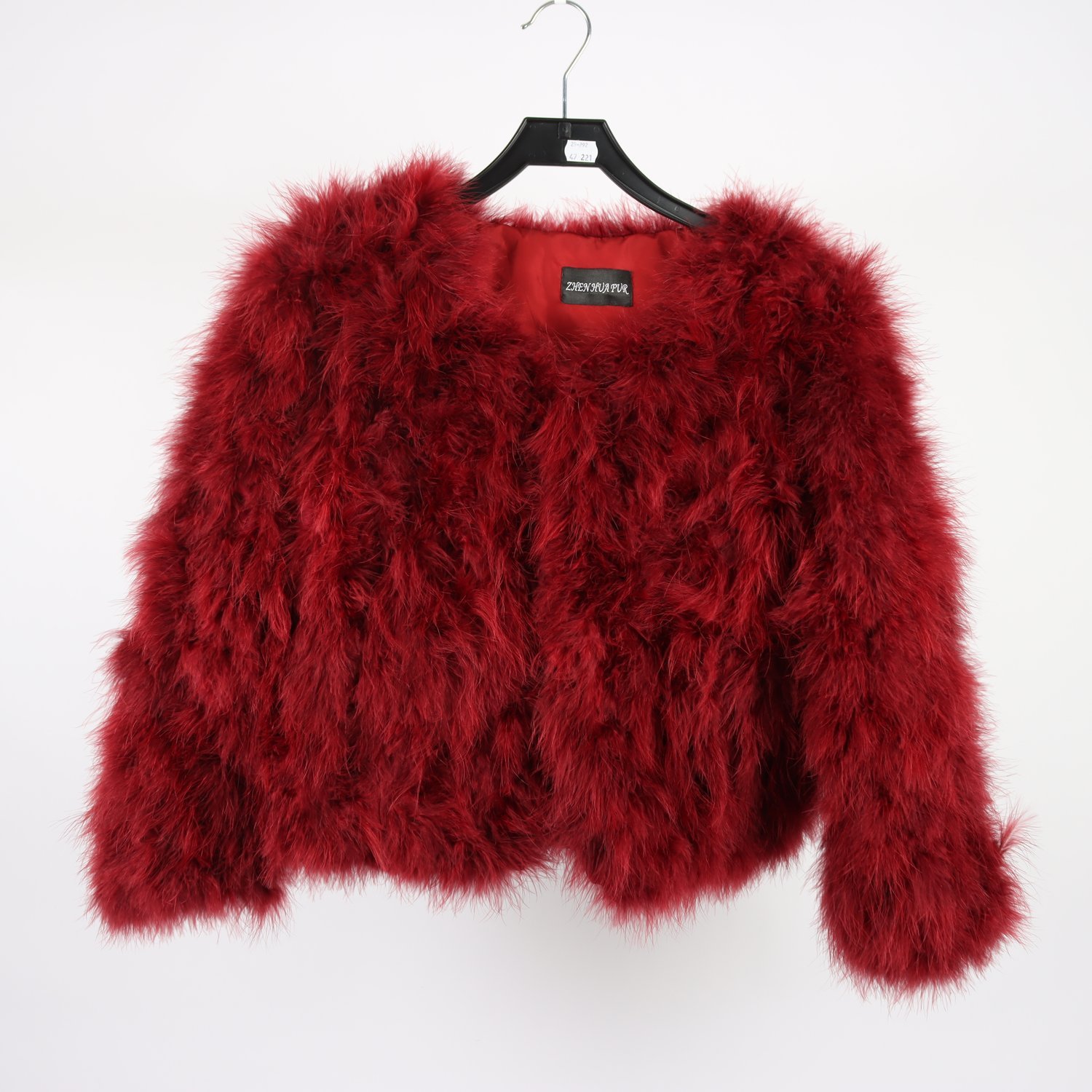 Jacka, Zhenhua Fur, 100% fjäder, stl. S