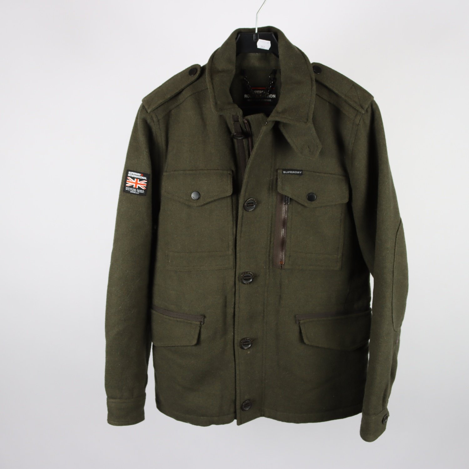 Jacka, Superdry, grön, stl. M