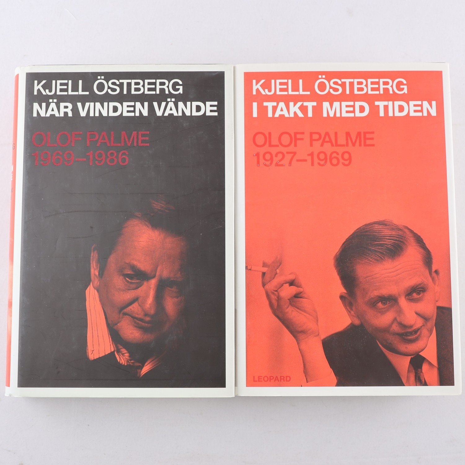 Kjell Östberg, bokpaket: I takt med tiden & När vinden vände