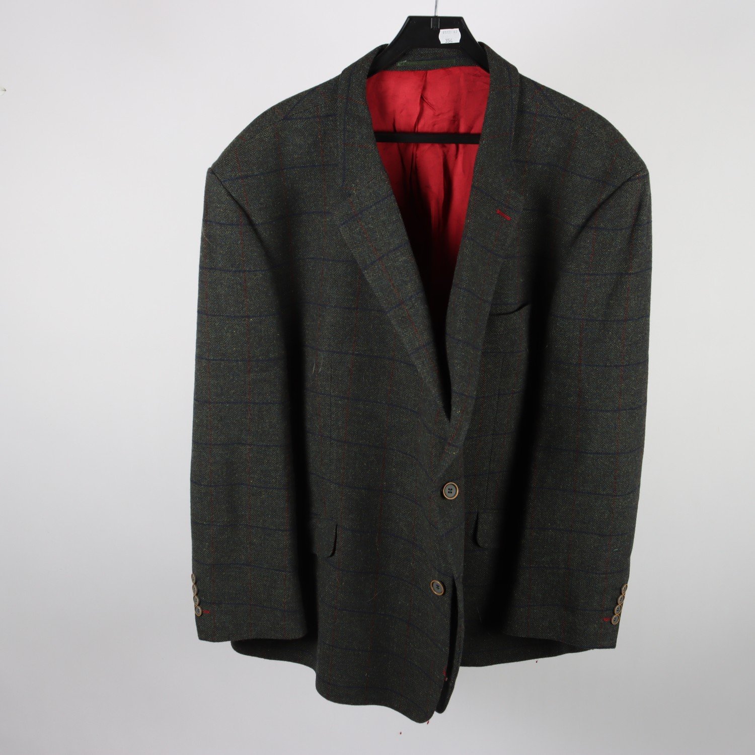 Kavaj, Hugo James, grå, stl. 58 S