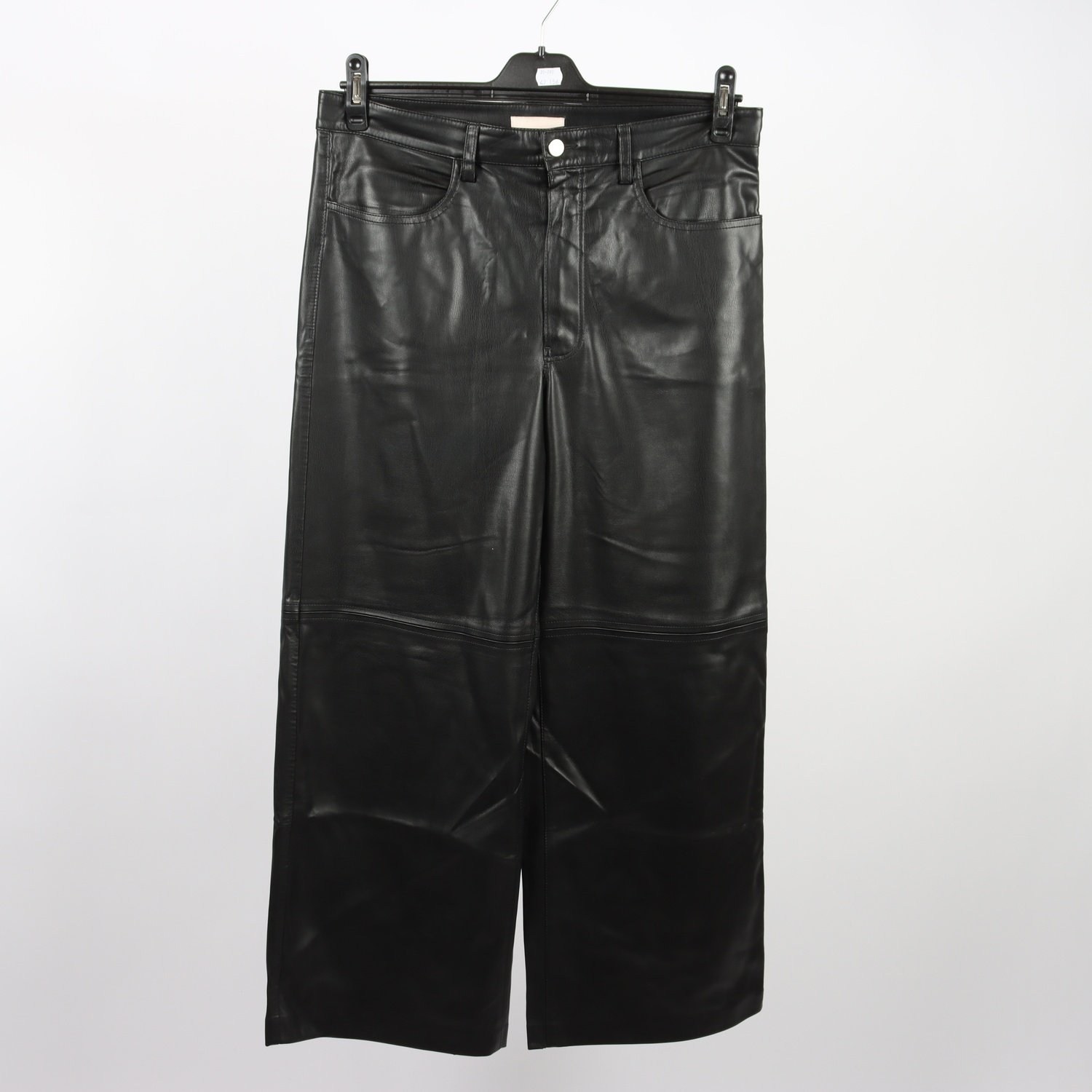 Byxor i skinnimitation, H&M, stl. 42