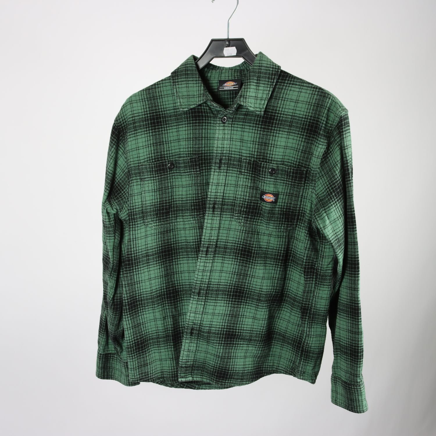 Skjorta, Dickies, rutig, grön, stl. M.