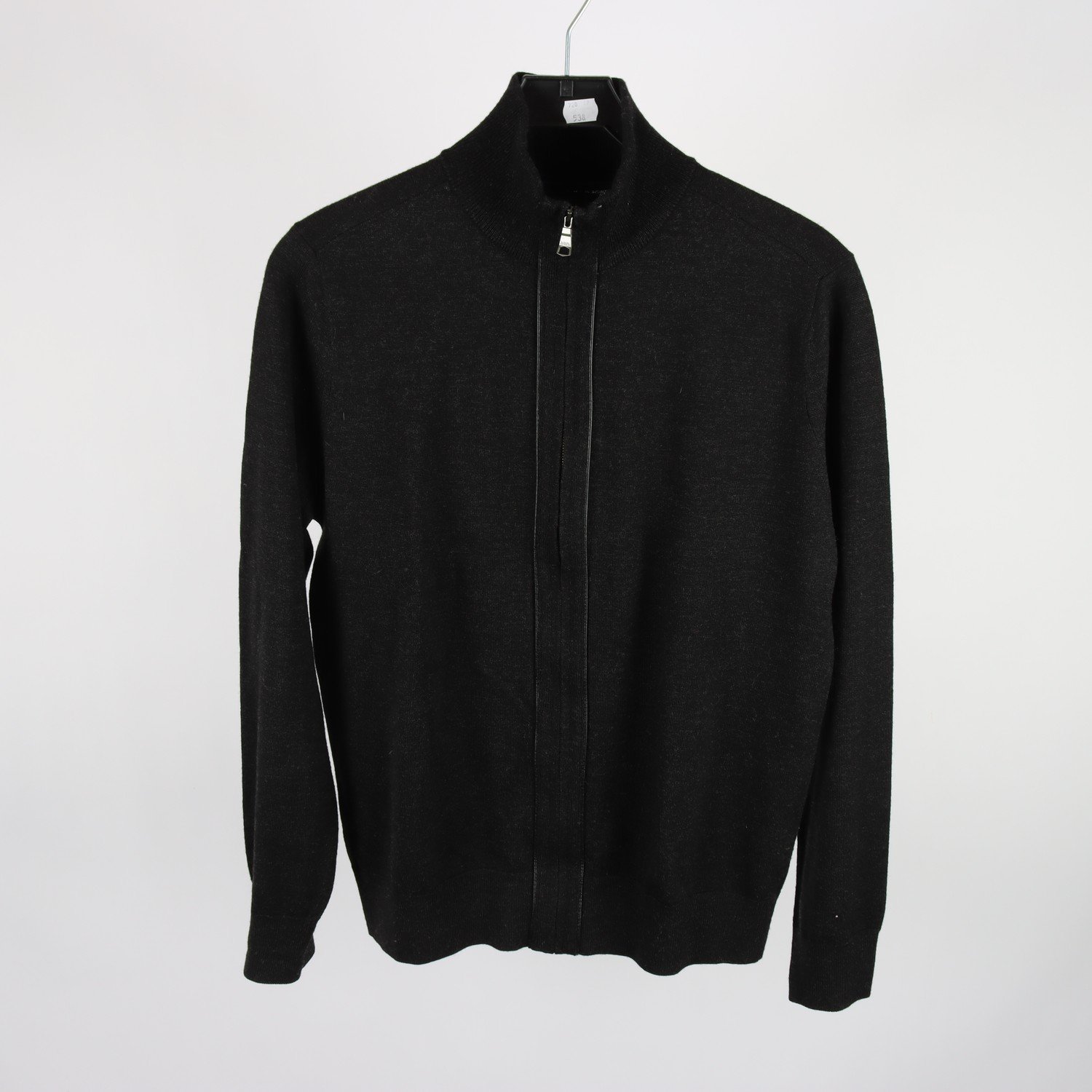 Tröja, Banana, svart, ullmix, stl. M.