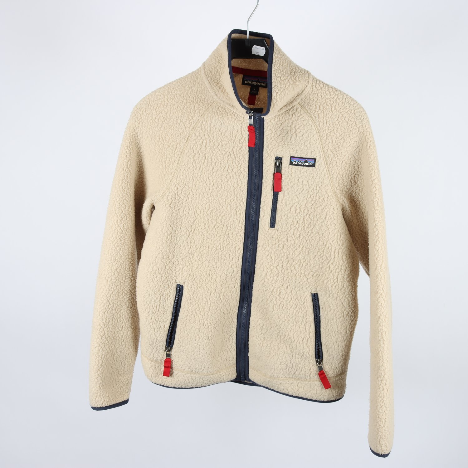 Fleecejacka, Patagonia, ljusbeige, stl. S