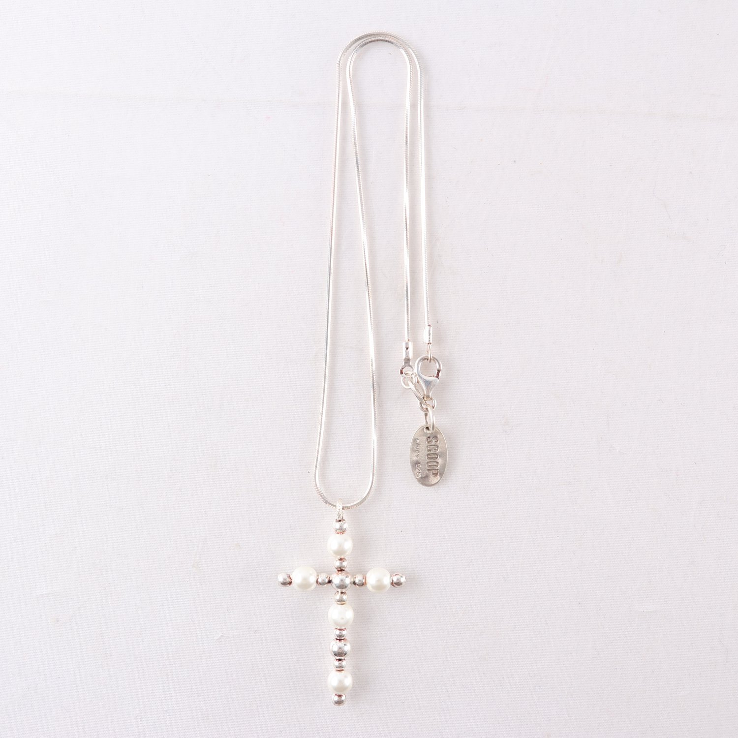 Halsband & Hänge, Scoop, pärlor. Brv: 8.4g