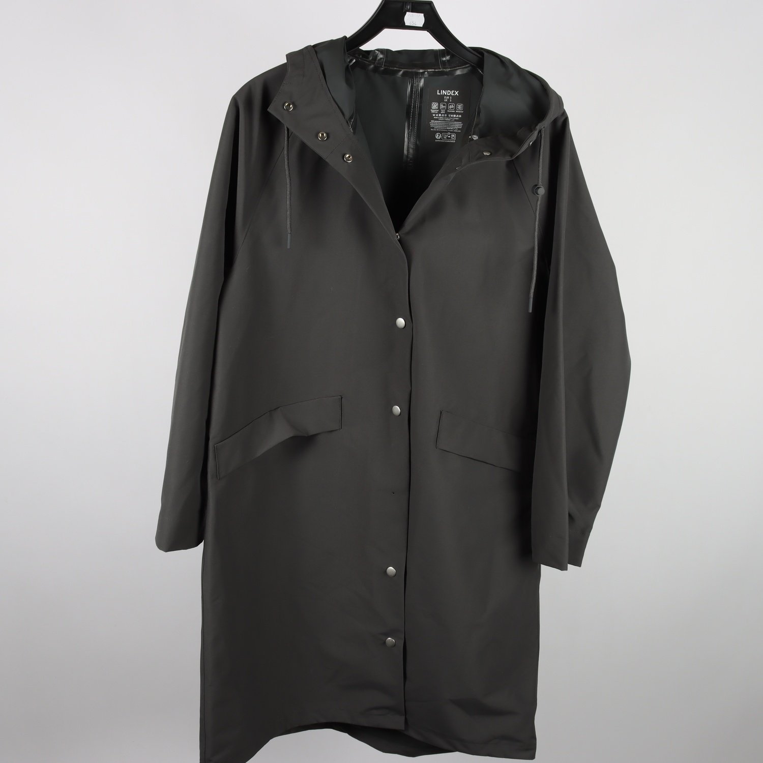 Skaljacka/regnkappa, Lindex, grå, stl. S.