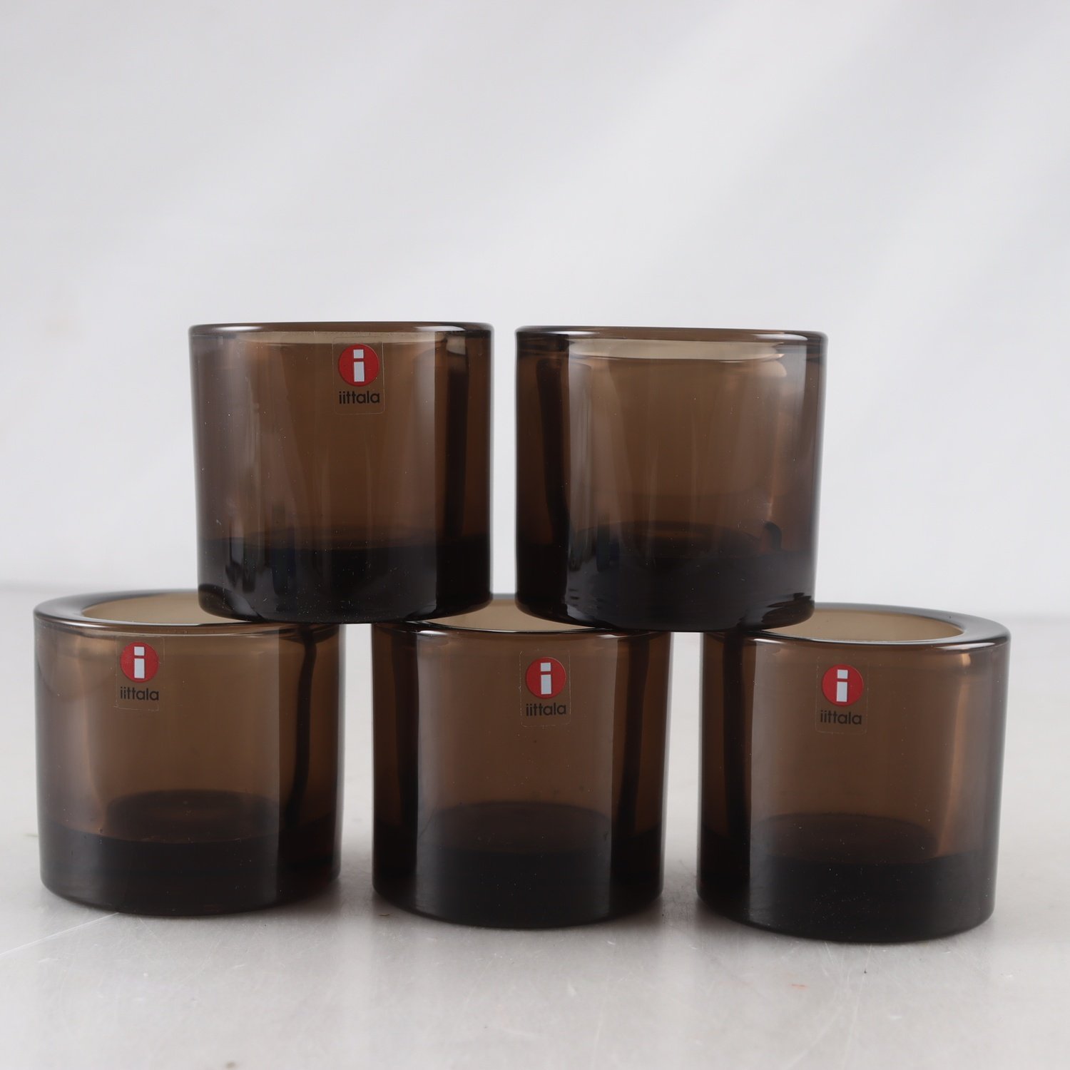 Ljuslyktor, iittala, Kivi, 5 st