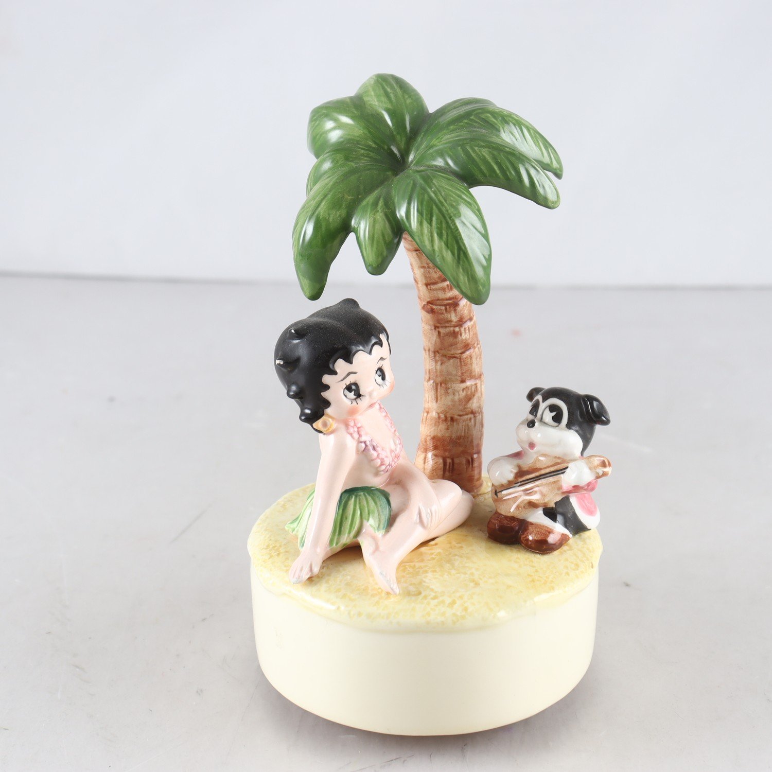 Speldosa, porslin, Betty Boop, 1981