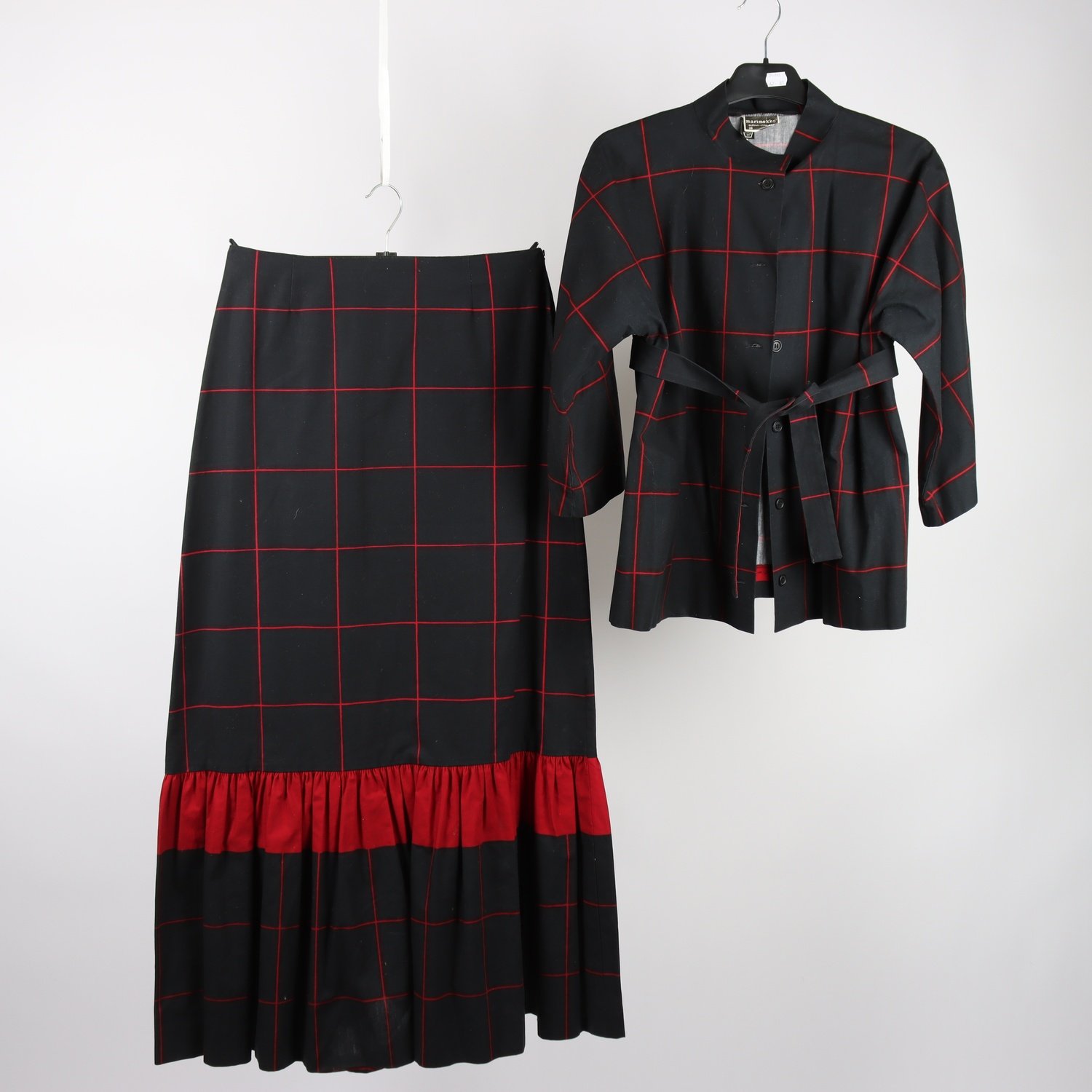 Skjorta & kjol, Marimekko, vintage, stl. 38-40