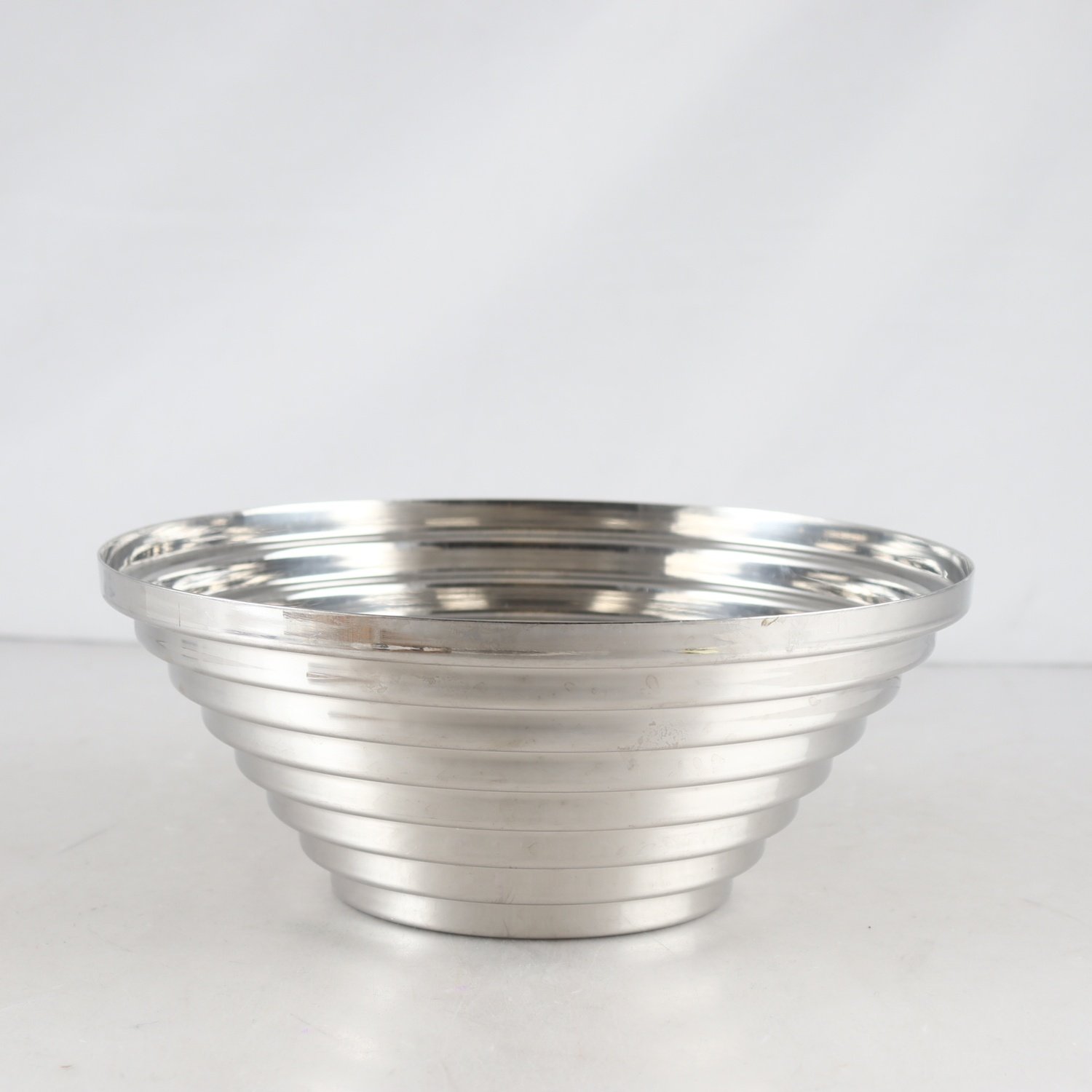 Skål, rostfritt stål, ”Maya”, Giulio Confalonieri, Alessi