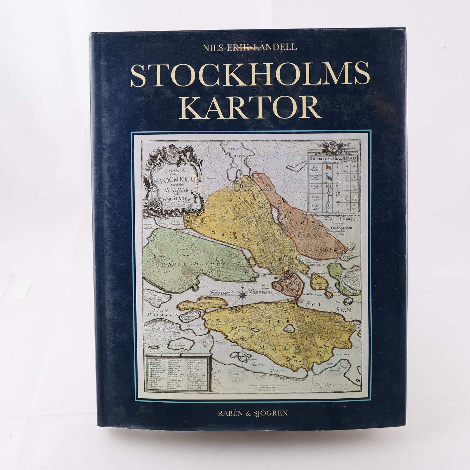 Stockholmskartor, NIls-Erik Landell. Samfraktas ej.
