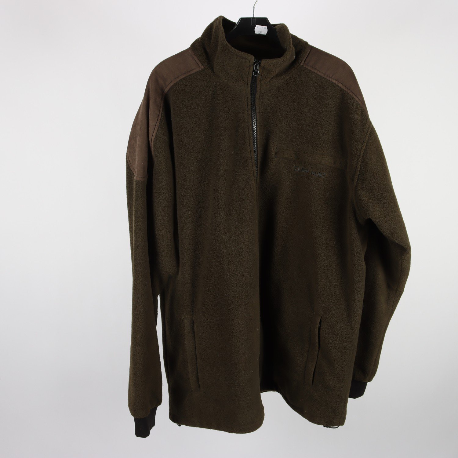 Fleecejacka, Euro- Hunt, grön, 2XL