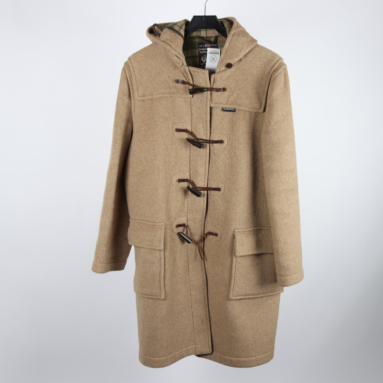 Duffeljacka, Gloverall Original English Duffel Coat, beige, Stl. 48