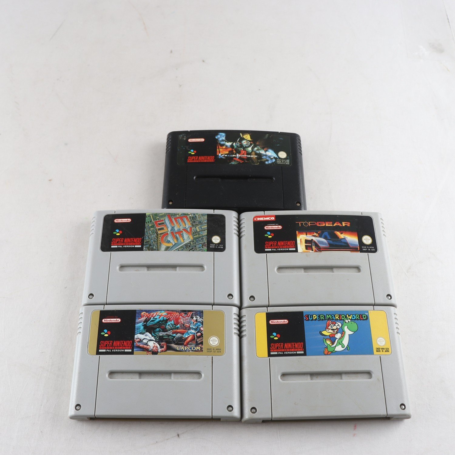 Spel, Super Nintendo, 5st