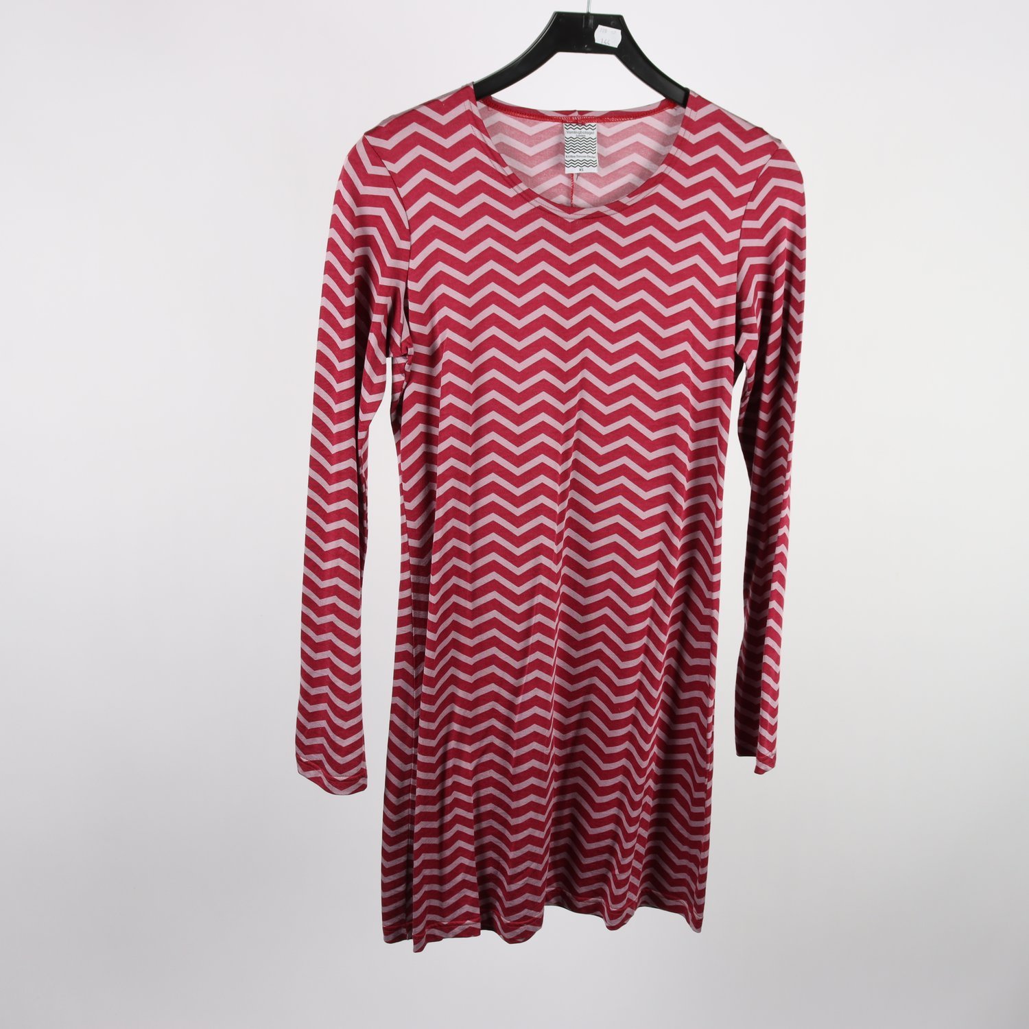 Klänning, Vamlingbolaget, vinröd, mönstrad, stl. XS