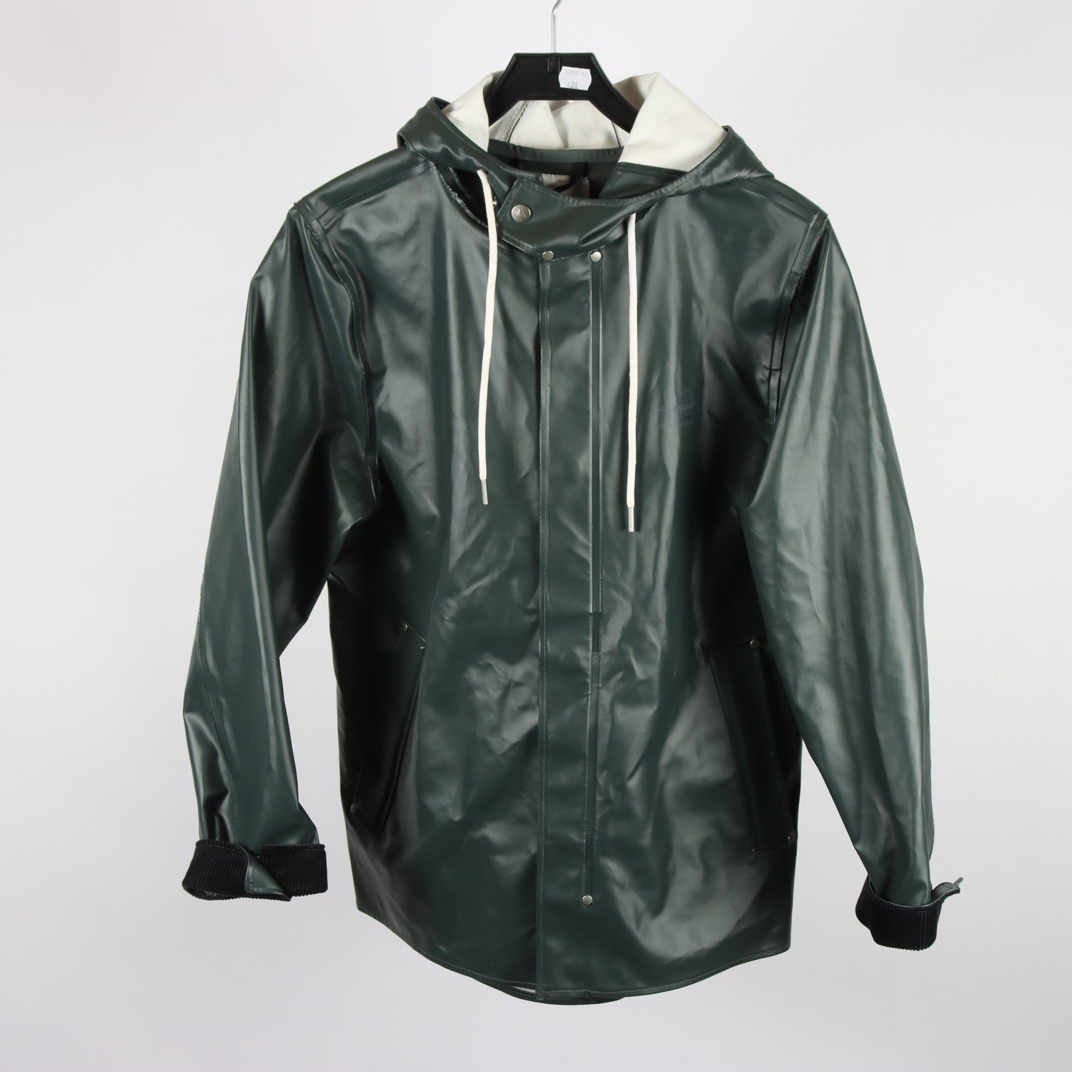 Regnjacka, Grundèns, grön, stl XS