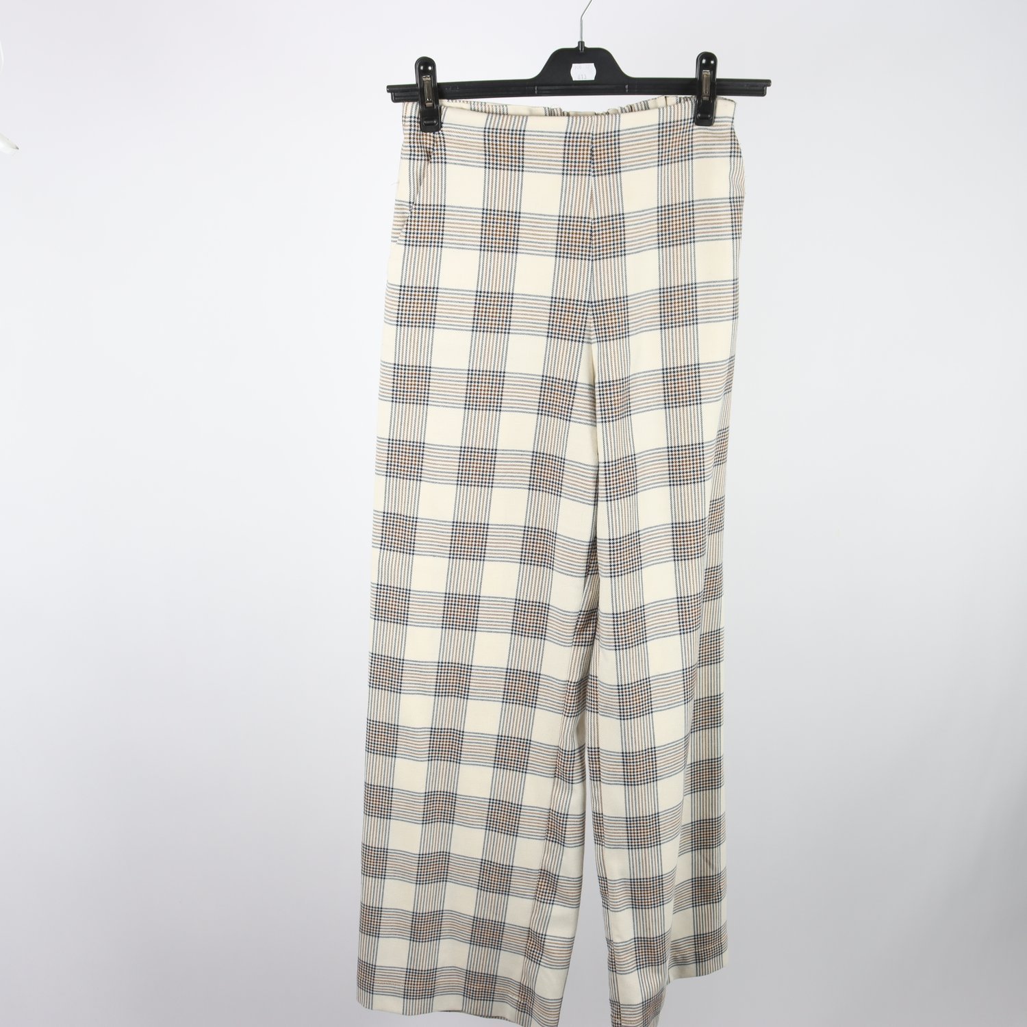 Byxor, Baum und Pferdgarten, beige, rutig, stl. 36.