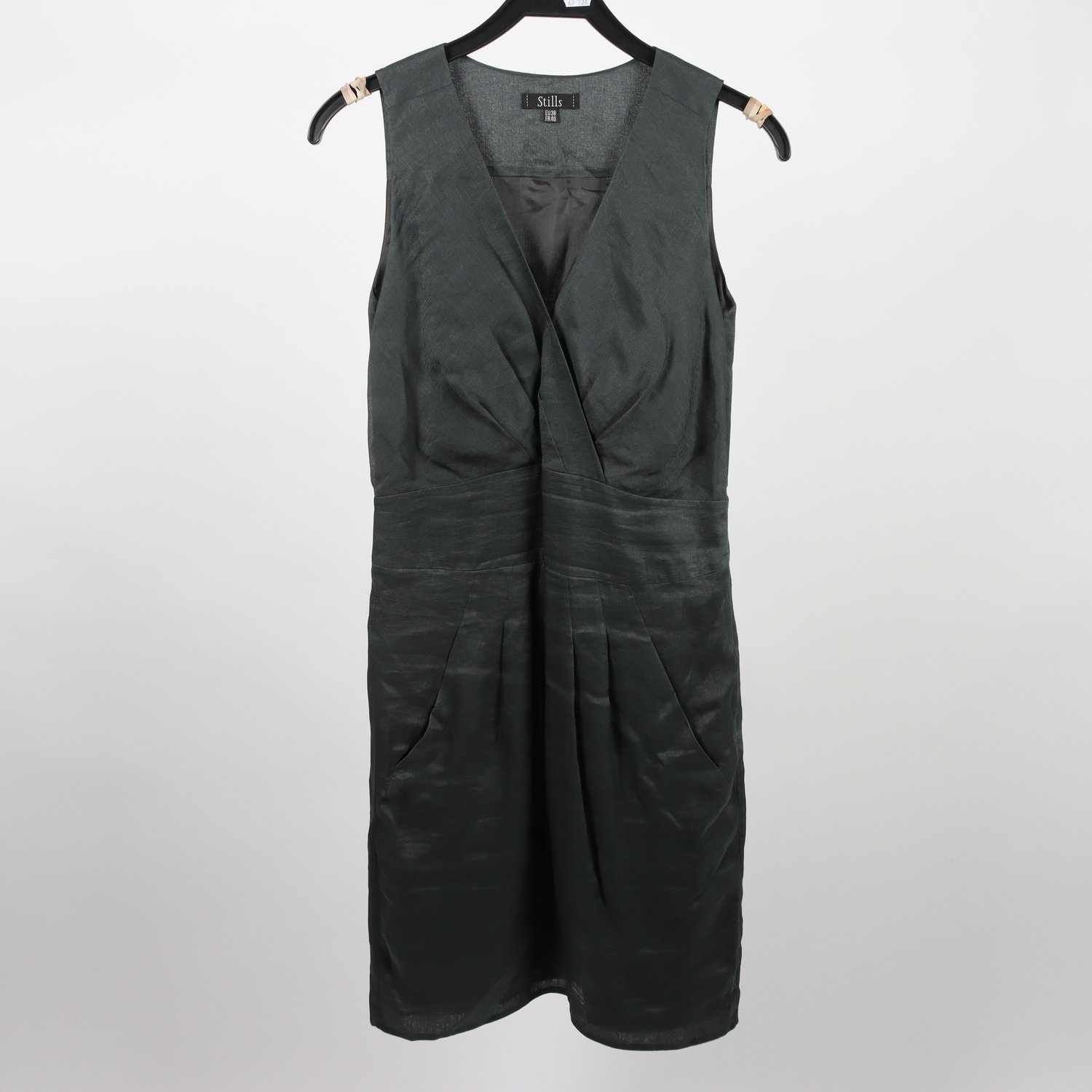 Klänning, Stills, lin & siden, stl. 38