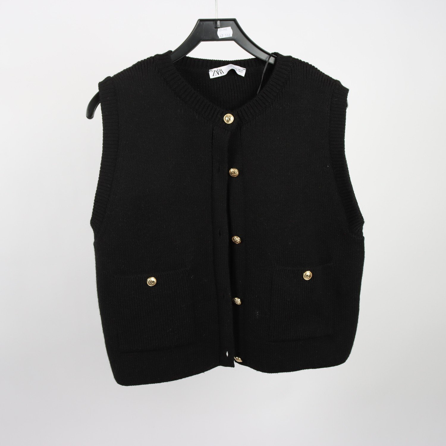 Stickad väst, Zara, stl. L