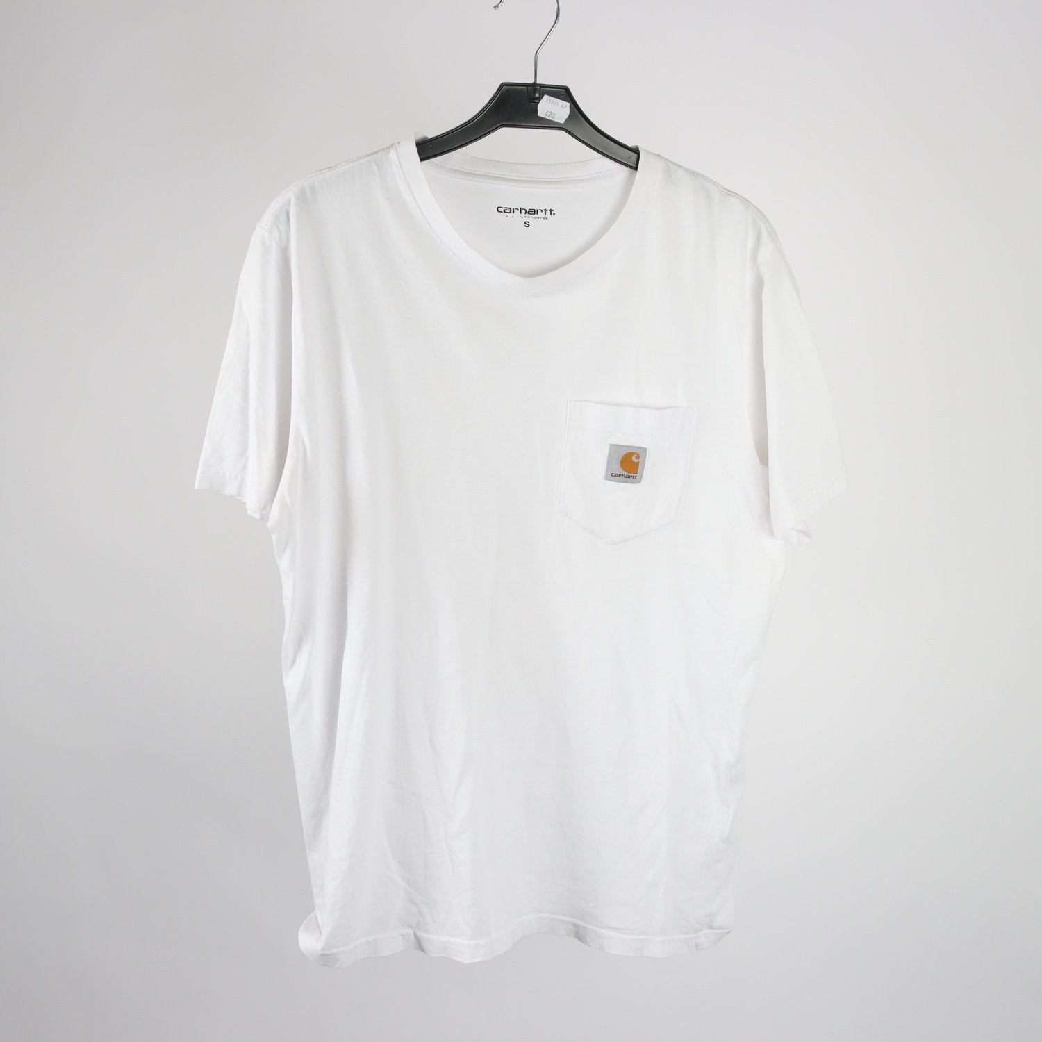 T-shirt 2-pack, carhartt, vit, blå, stl. S