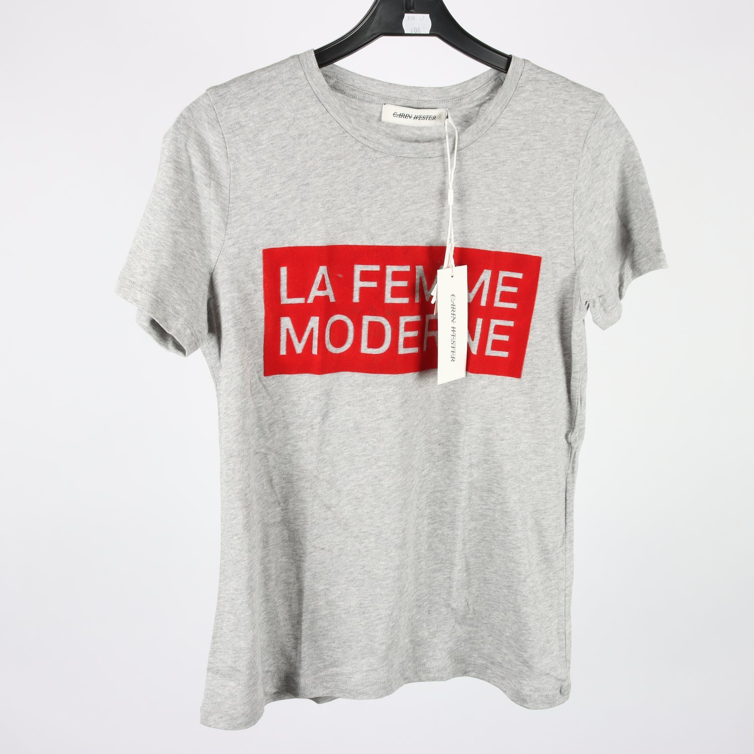 T-shirt, Carin Wester, grå, stl. XS.