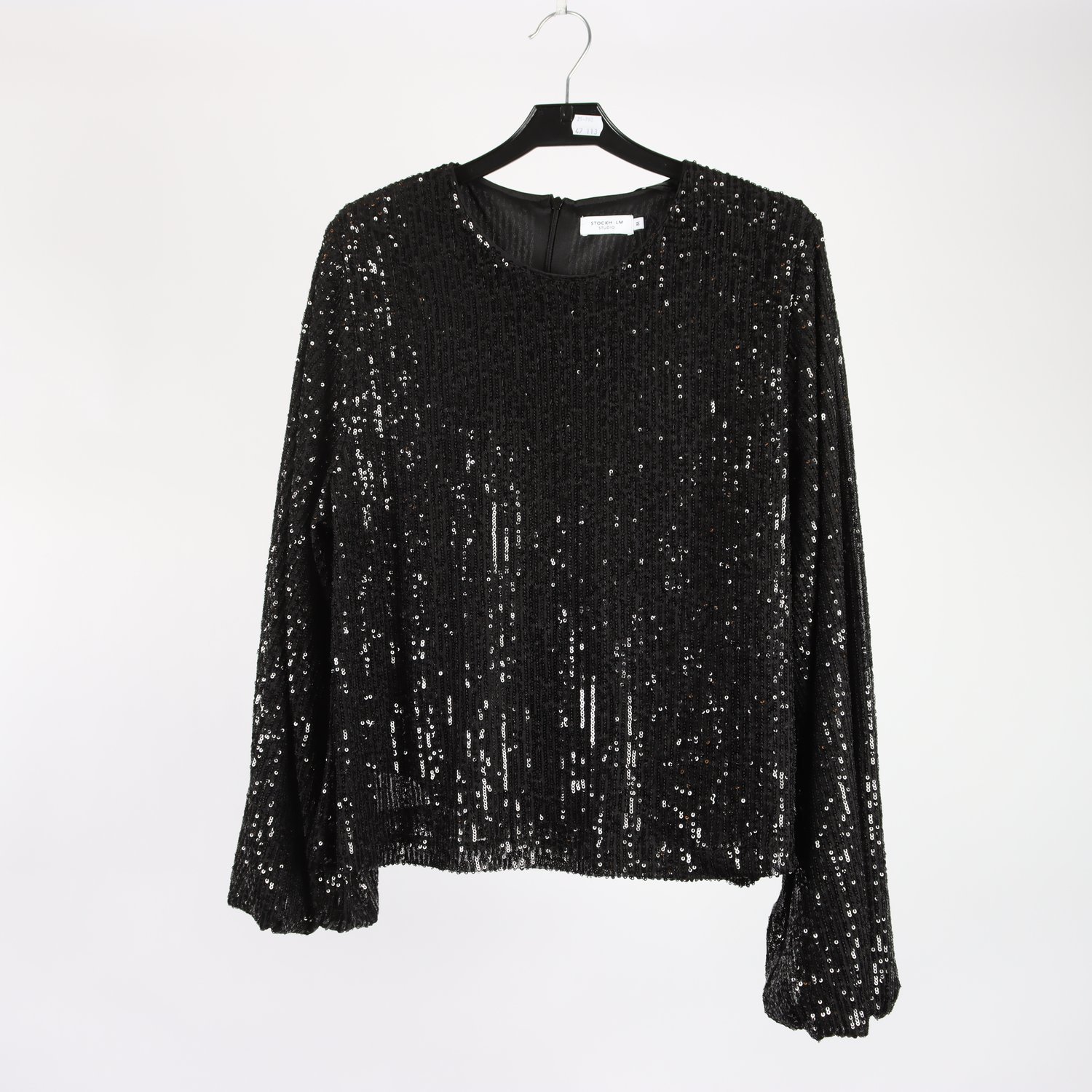 Paljettröja, Stockh lm, stl. M