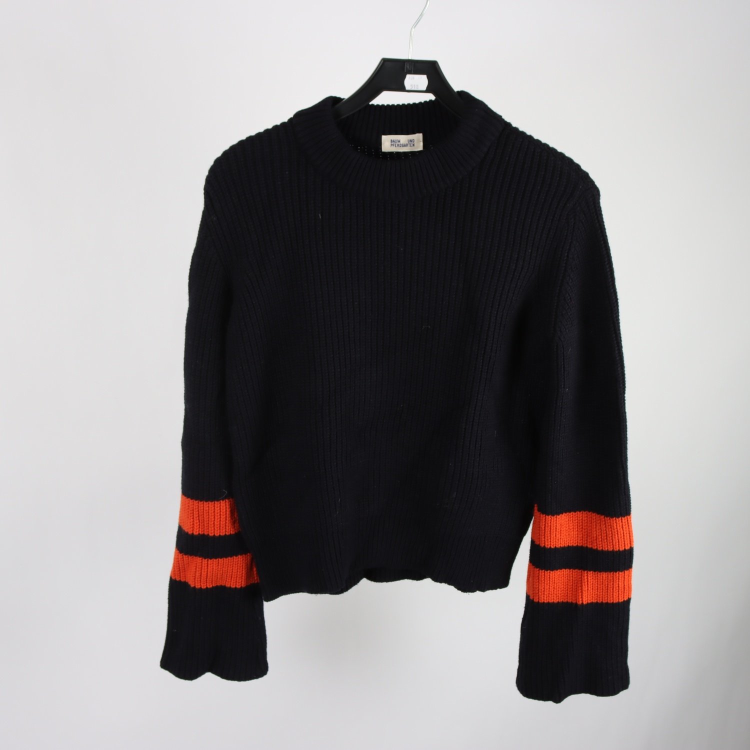 Tröja, Baur und Pferdgarten, blå, ullmix, stl. S.